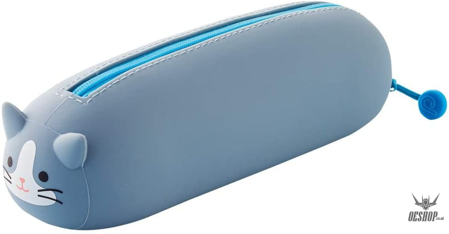 Lihit Lab PuniLabo Sleeping Pen Pouch - Gray Cat A7781-4 LIHIT LAB. 12.98 OEShop