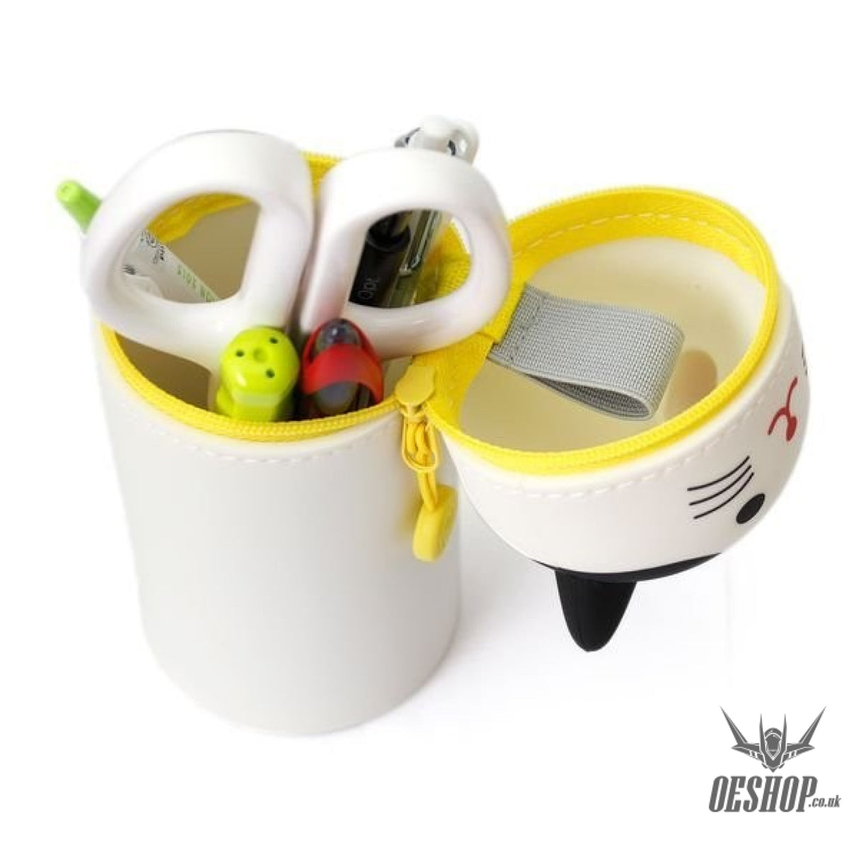 LIHIT LAB PuniLabo Stand Pen Case Large BIG size - White Cat A7714-7 LIHIT LAB. 15.99 OEShop