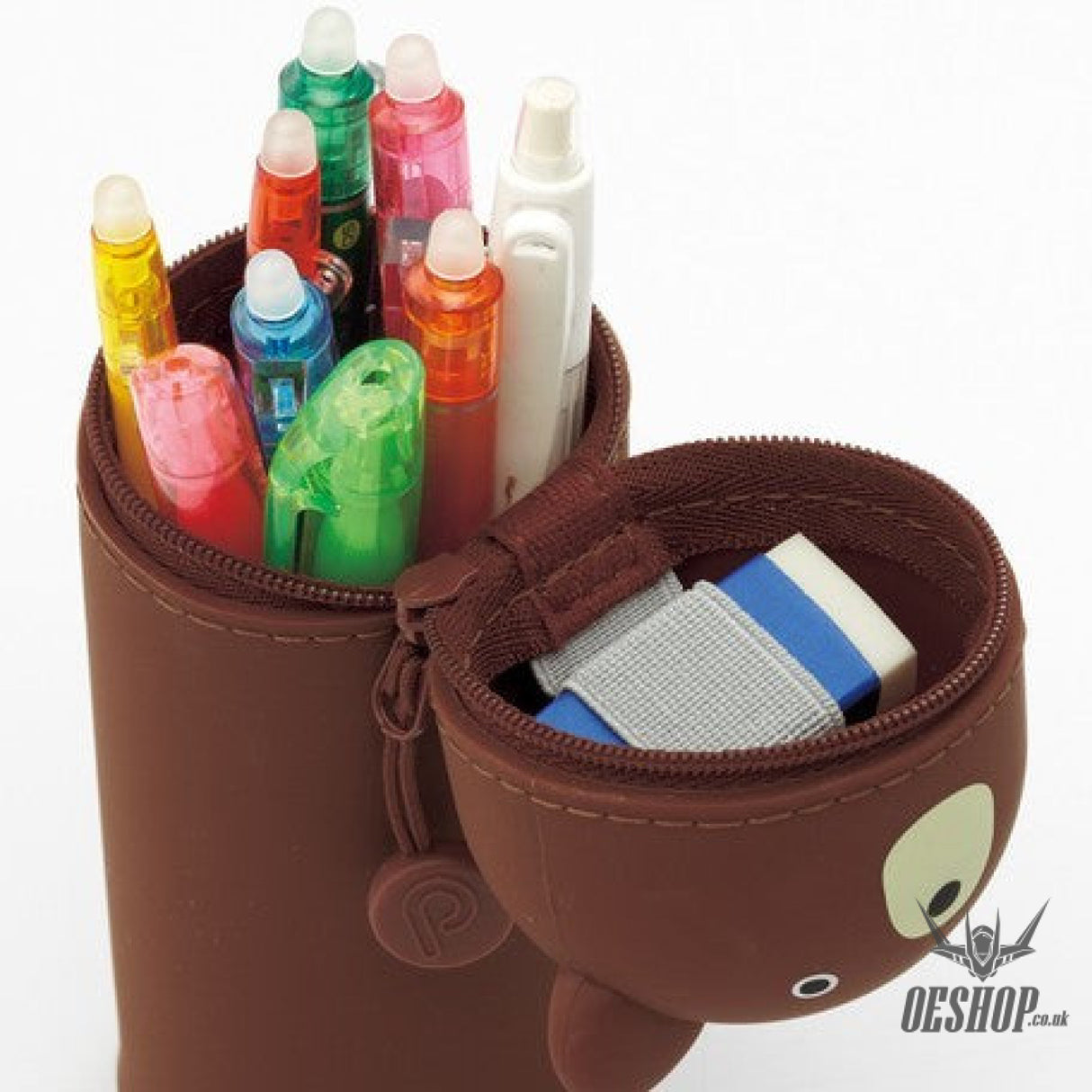 LIHIT LAB PuniLabo Stand Pen Case Medium size - Bear A7712-1 LIHIT LAB. 13.98 OEShop