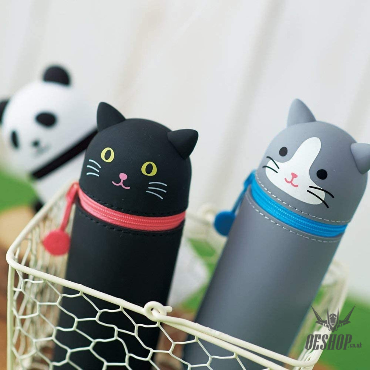 LIHIT LAB PuniLabo Stand Pen Case Medium size - Black Cat A7712-3 LIHIT LAB. 13.98 OEShop