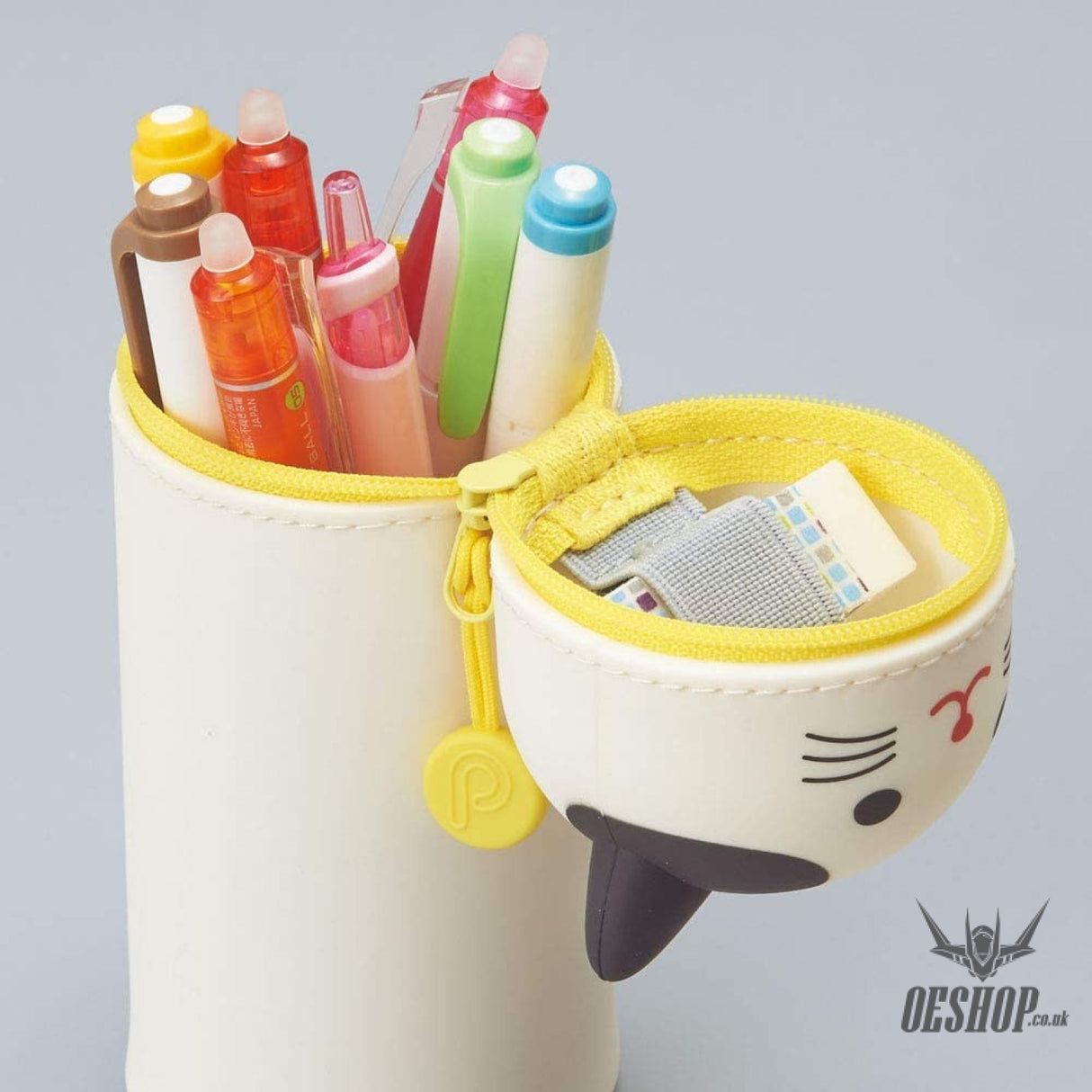 LIHIT LAB PuniLabo Stand Pen Case Medium size - Tortoiseshell cat A7712-7 LIHIT LAB. 13.98 OEShop