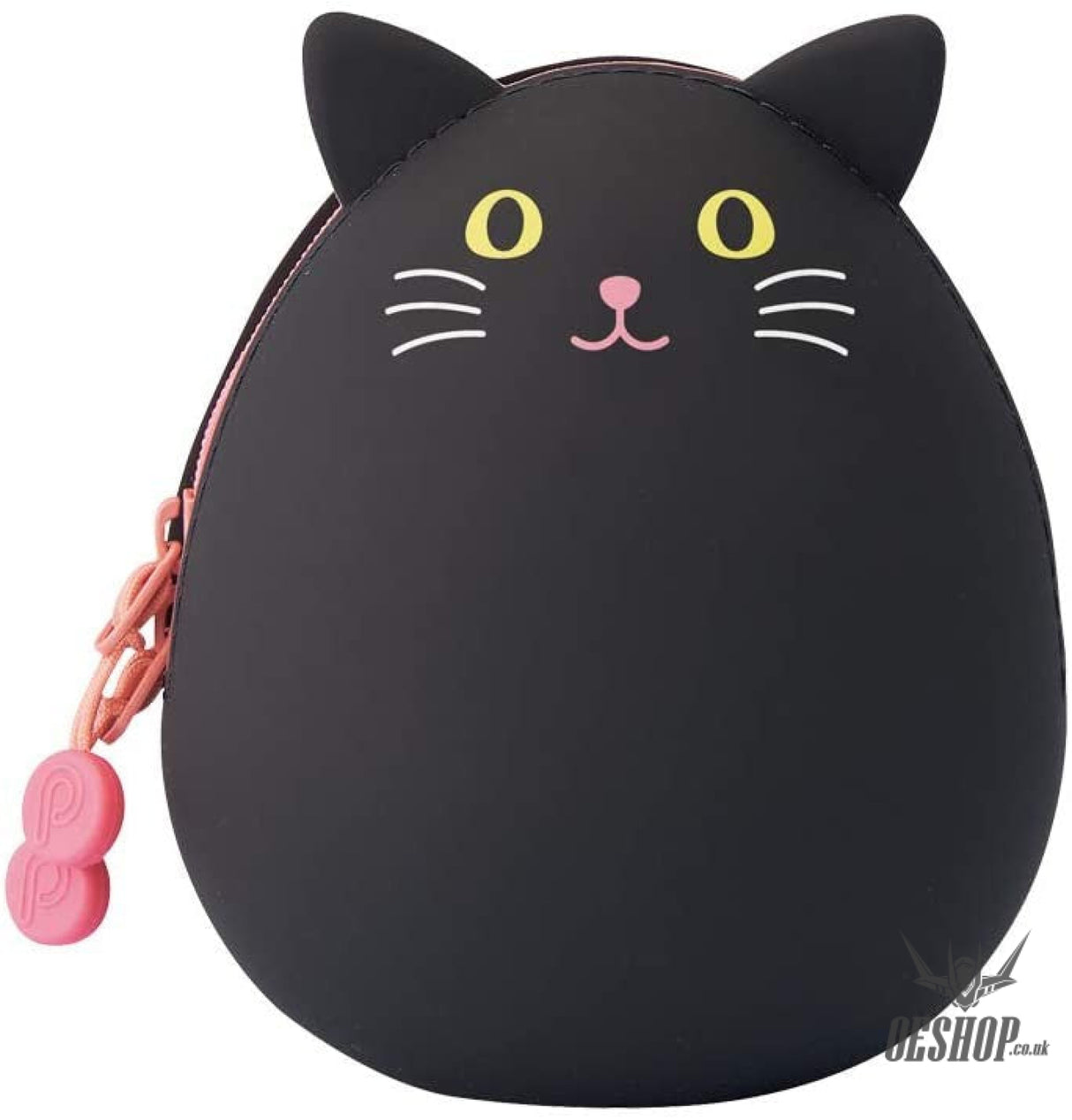 LIHIT LAB PuniLabo Zipper Pouch Egg Shaped - Black Cat A7782-3 LIHIT LAB. 12.98 OEShop