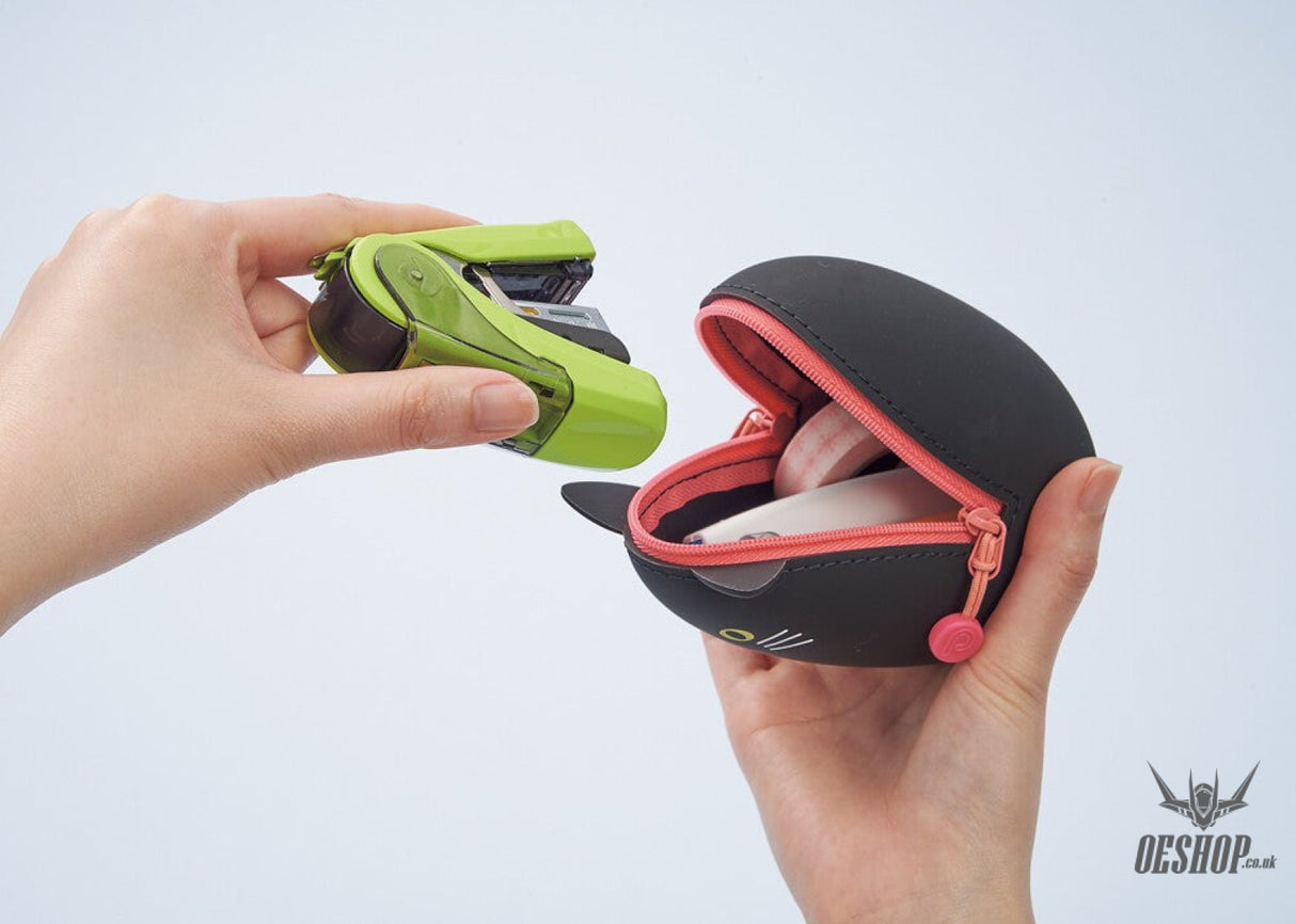 LIHIT LAB PuniLabo Zipper Pouch Egg Shaped - White Cat A7782-7 LIHIT LAB. 12.98 OEShop