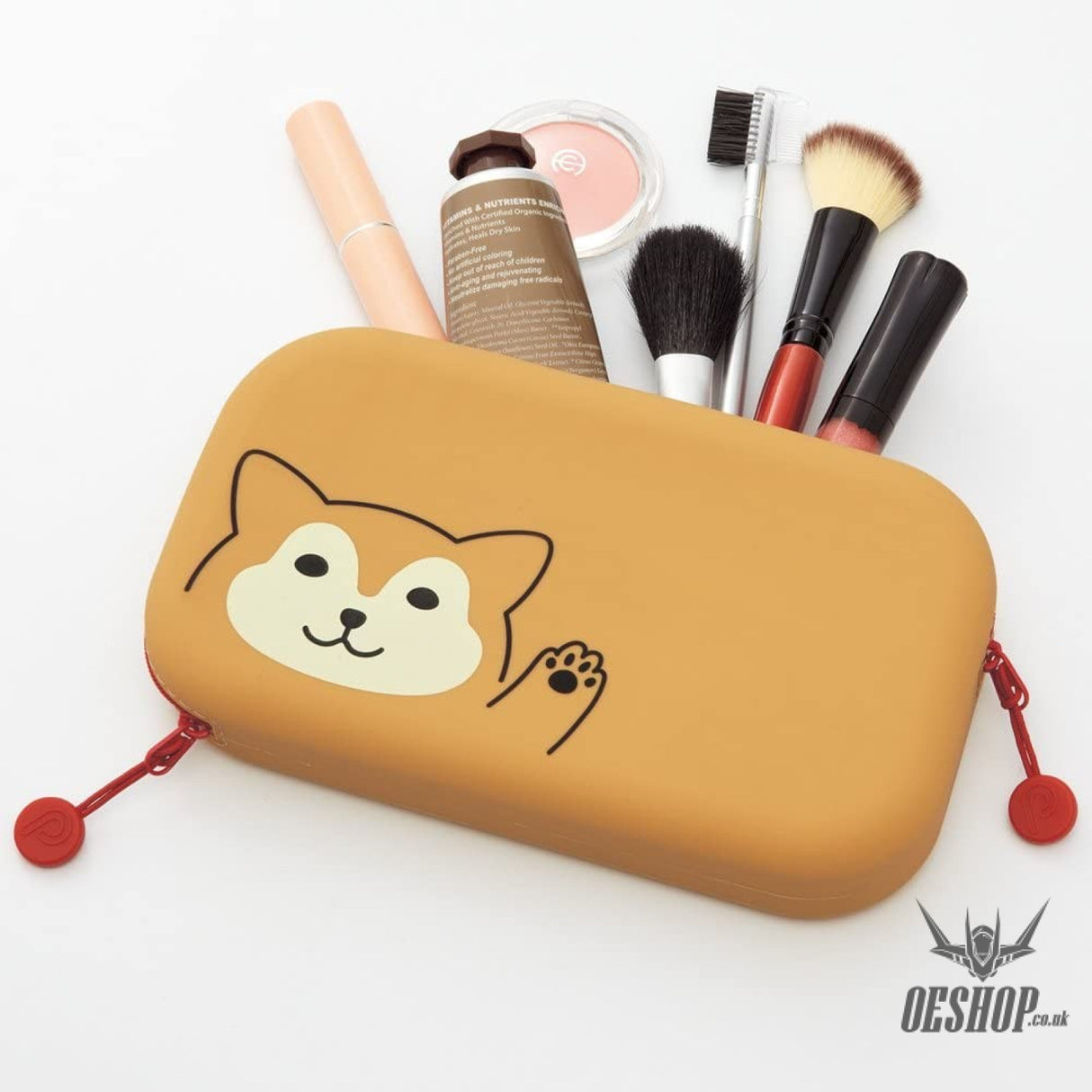Lihit Lab Punilabo Zipper Pouch Grey Cat A7716-4 LIHIT LAB. 13.98 OEShop
