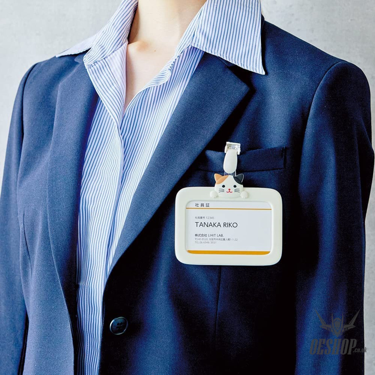 LIHIT LAB SMARTFIT Punilabo ID Card Holder Pug A7804-18 LIHIT LAB. 10.25 OEShop