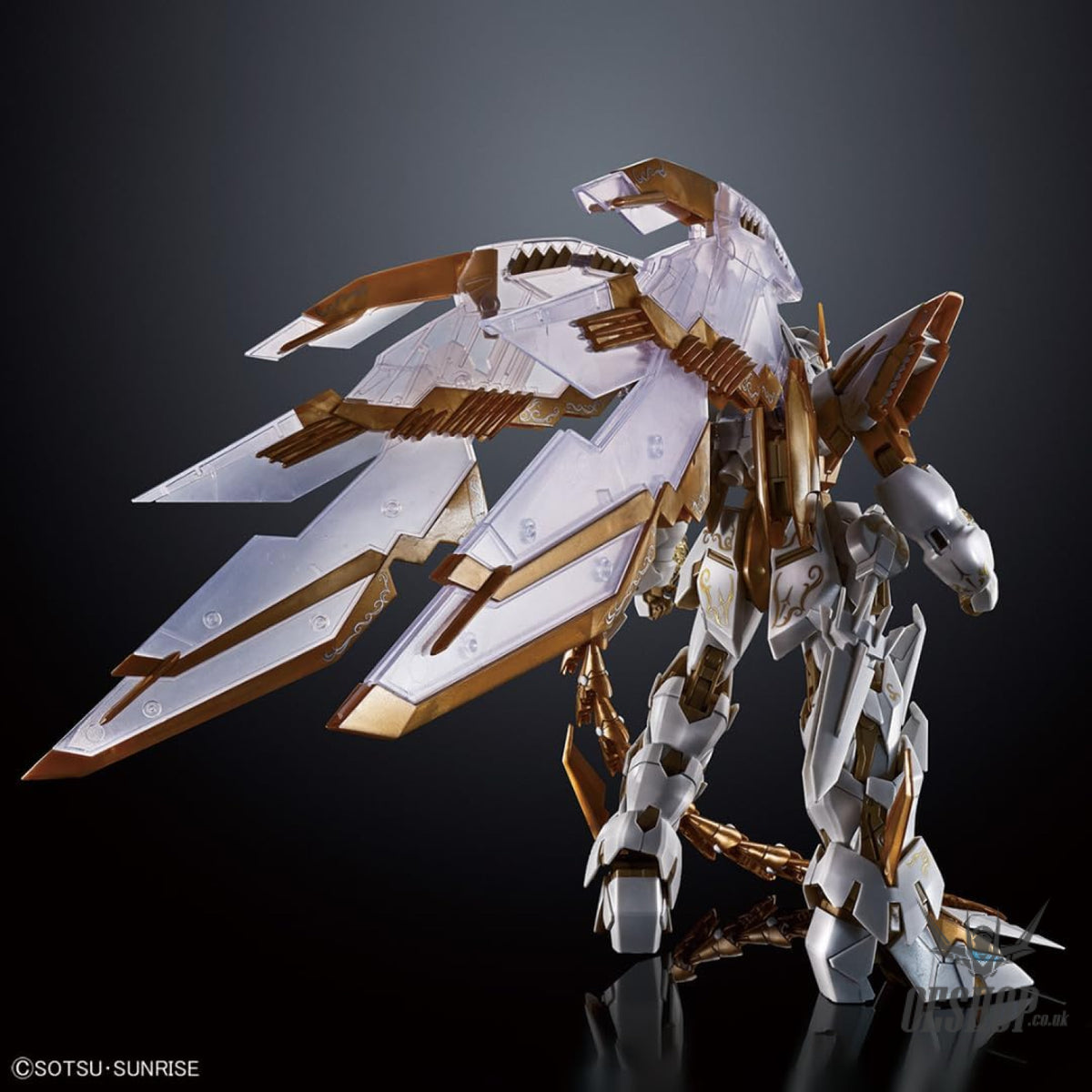 Limited 1/100 MG OZ-13MS Epyon EW(CROSS CONTRAST COLORS/CLEAR WHITE) - Scale Model Kits
