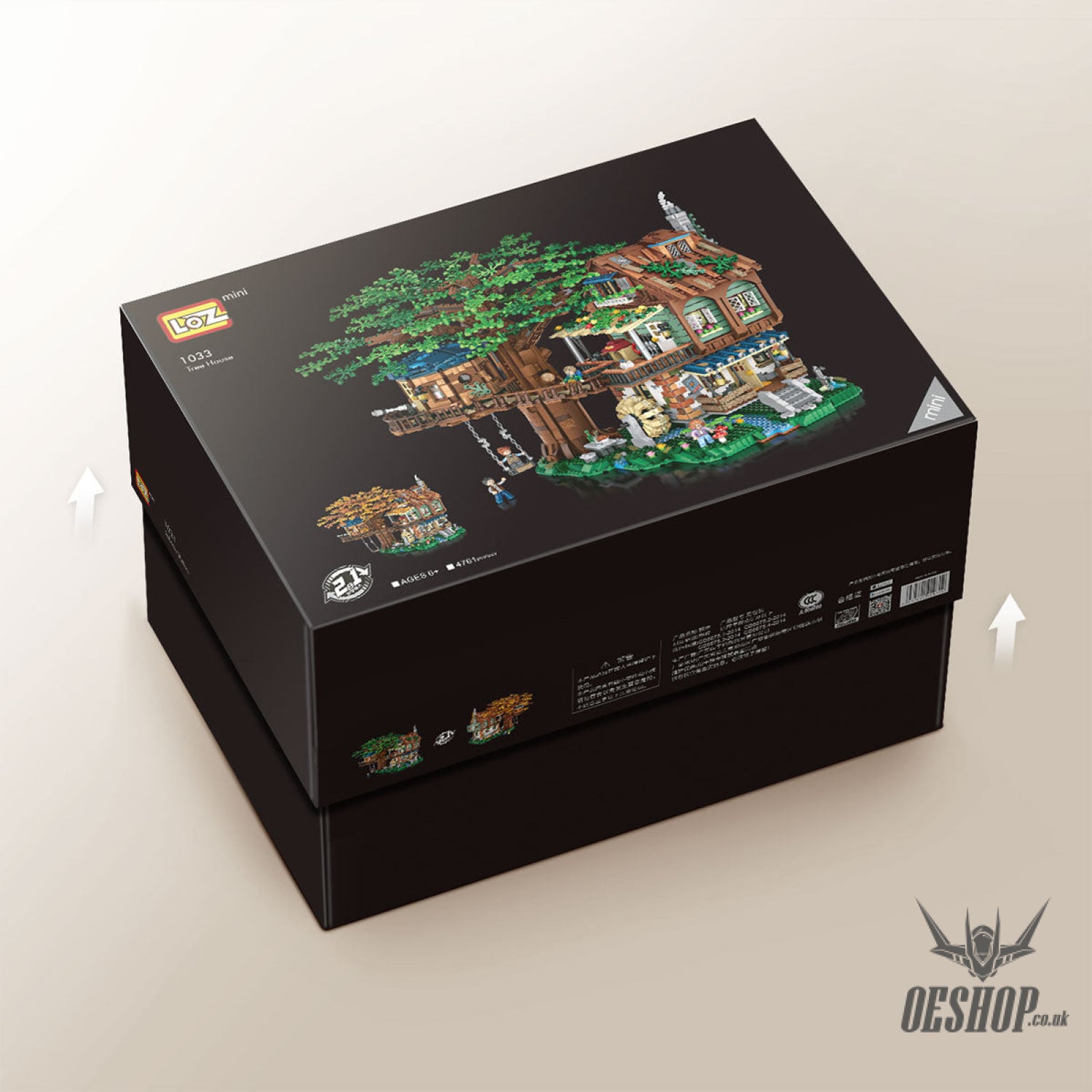 LOZ Mini Block 1033 Tree house - 4761 Pcs Model Bricks Building Blocks Building Blocks