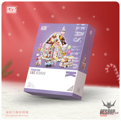 LOZ Mini Block 1224 Candy house - 781 Pcs Model Bricks Building Blocks Building Blocks