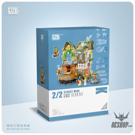 LOZ Mini Block 1226 Dwarf hut - 709 Pcs Model Bricks Building Blocks Building Blocks