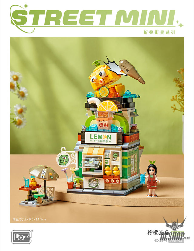 LOZ Mini Block 1294 Lemon tea shop - 796 Pcs Model Bricks Building Blocks Building Blocks