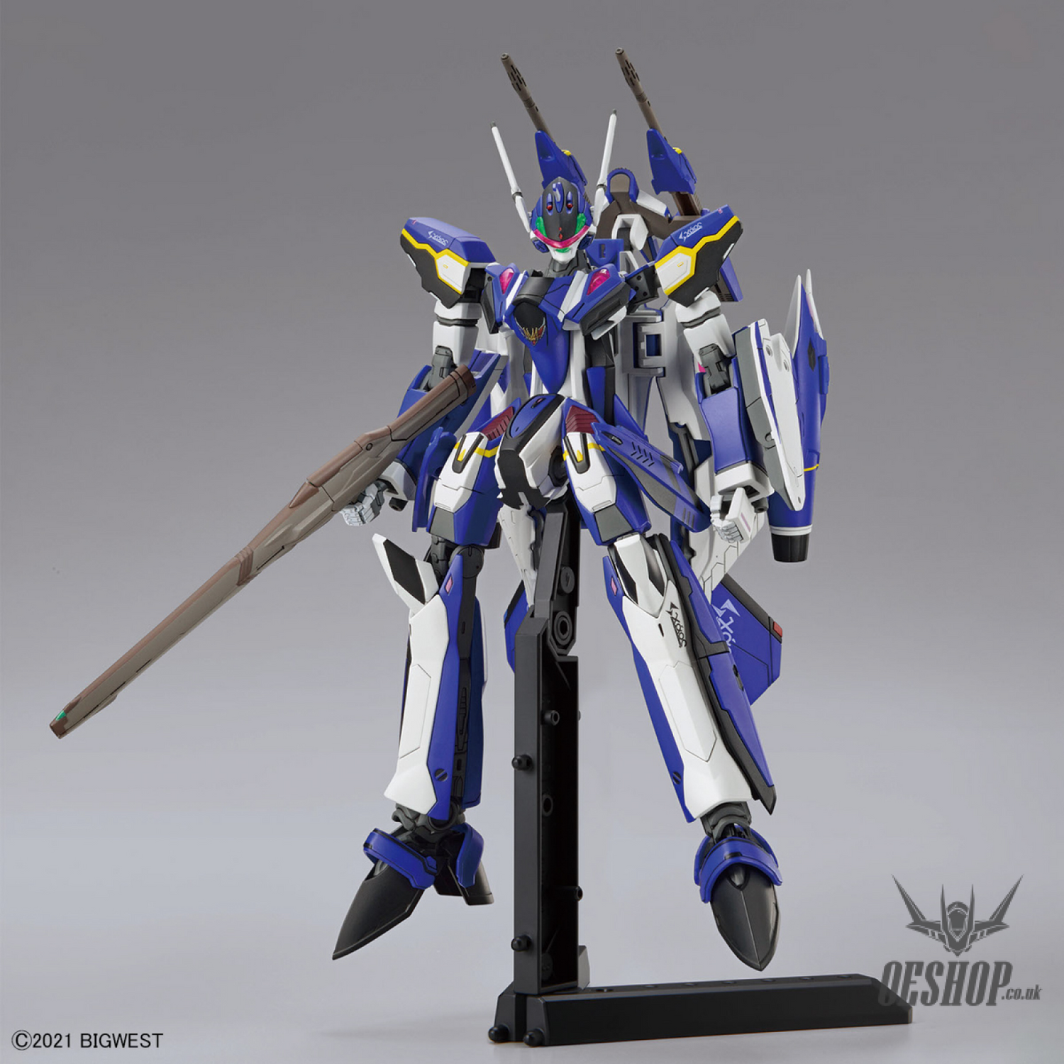 Macross 1/100 HG YF-29 Durandal Valkyrie (Maximilian Genus Custom) Full Set Pack Scale Model Kits