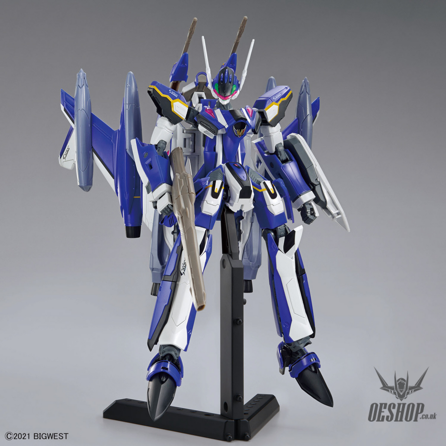 Macross 1/100 HG YF-29 Durandal Valkyrie (Maximilian Genus Custom) Full Set Pack Scale Model Kits