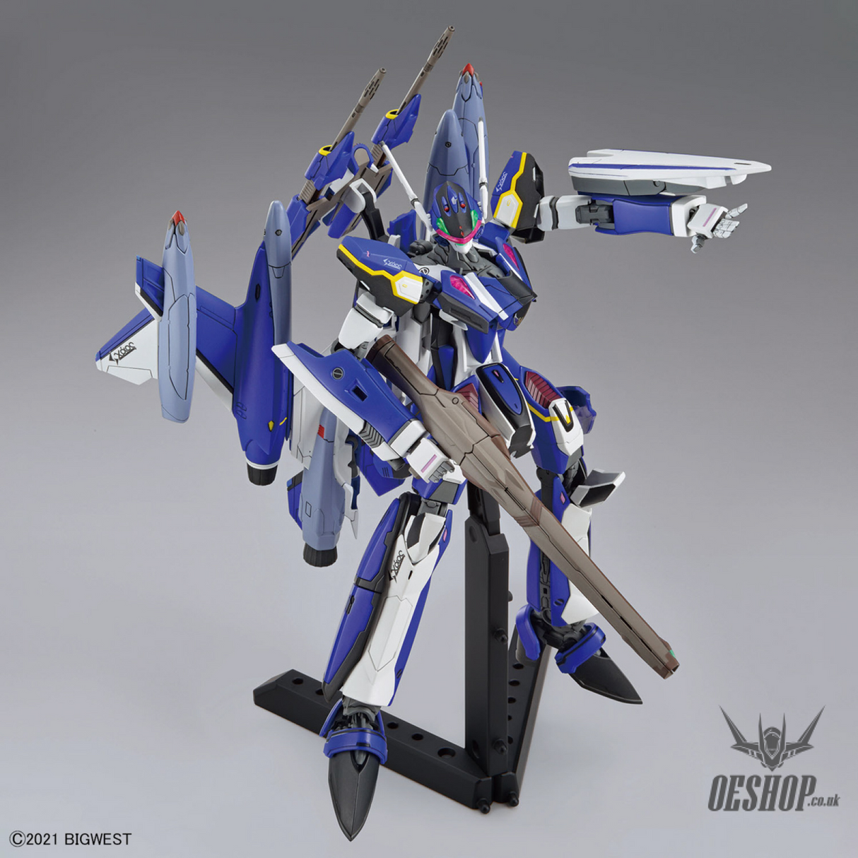 Macross 1/100 HG YF-29 Durandal Valkyrie (Maximilian Genus Custom) Full Set Pack Scale Model Kits