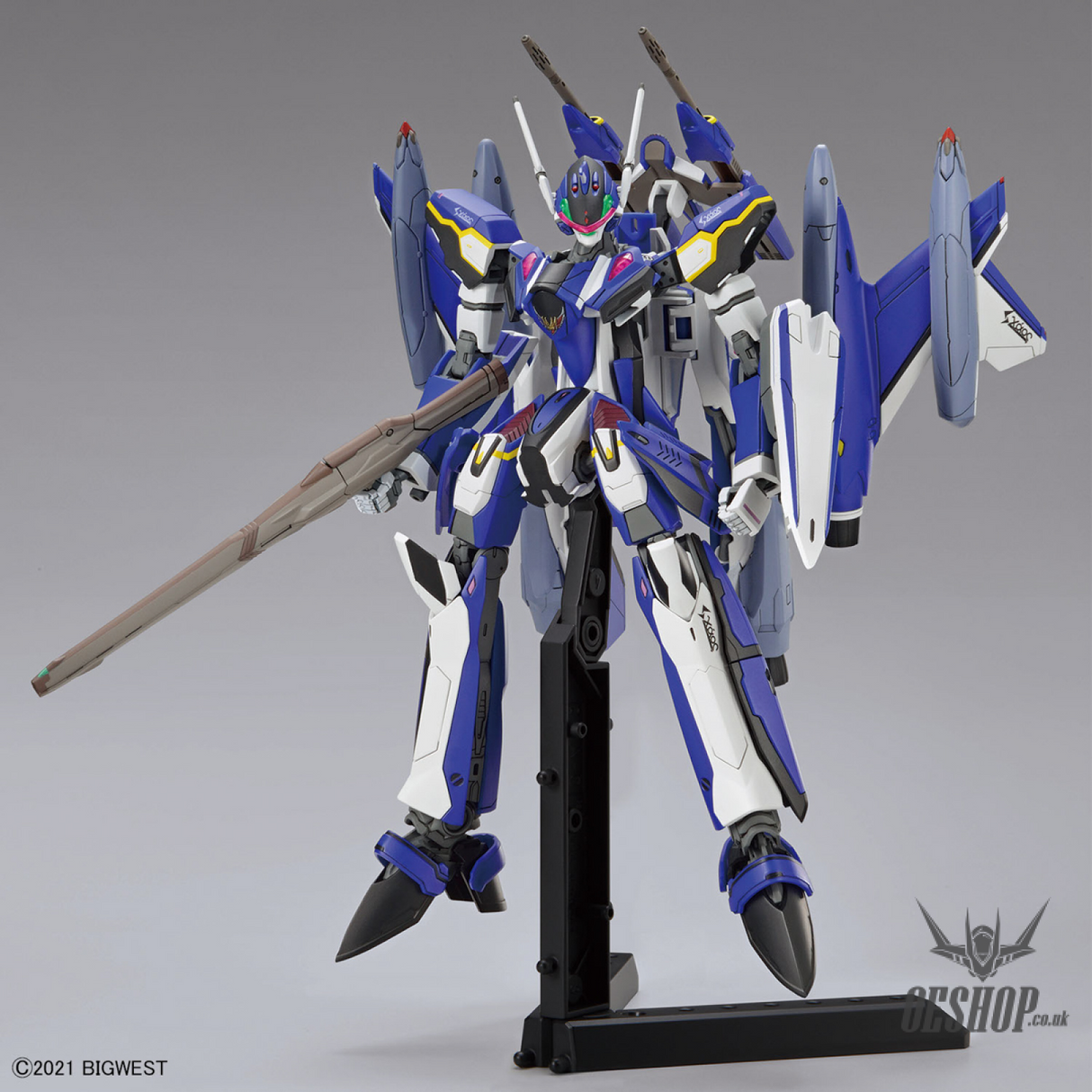 Macross 1/100 HG YF-29 Durandal Valkyrie (Maximilian Genus Custom) Full Set Pack Scale Model Kits