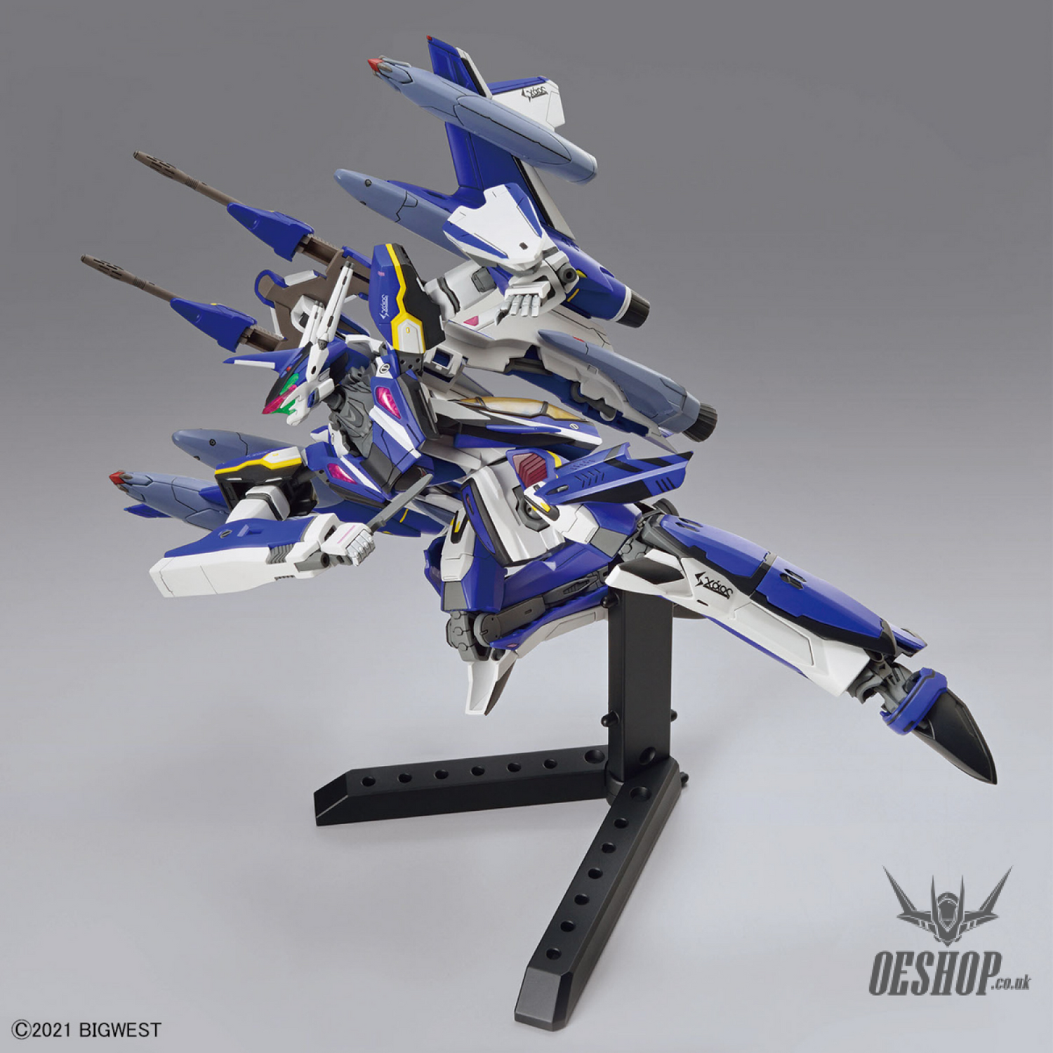 Macross 1/100 HG YF-29 Durandal Valkyrie (Maximilian Genus Custom) Full Set Pack Scale Model Kits