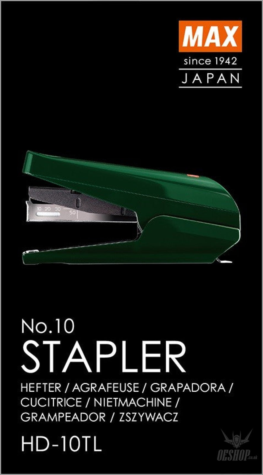 MAX HD-10TL Stapler High Tech Professional Grade HD-10TLK MAX 10.99 OEShop