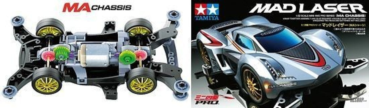 MINI 4WD MAD LASER (MA CHASSIS) Tamiya 19.98 OEShop