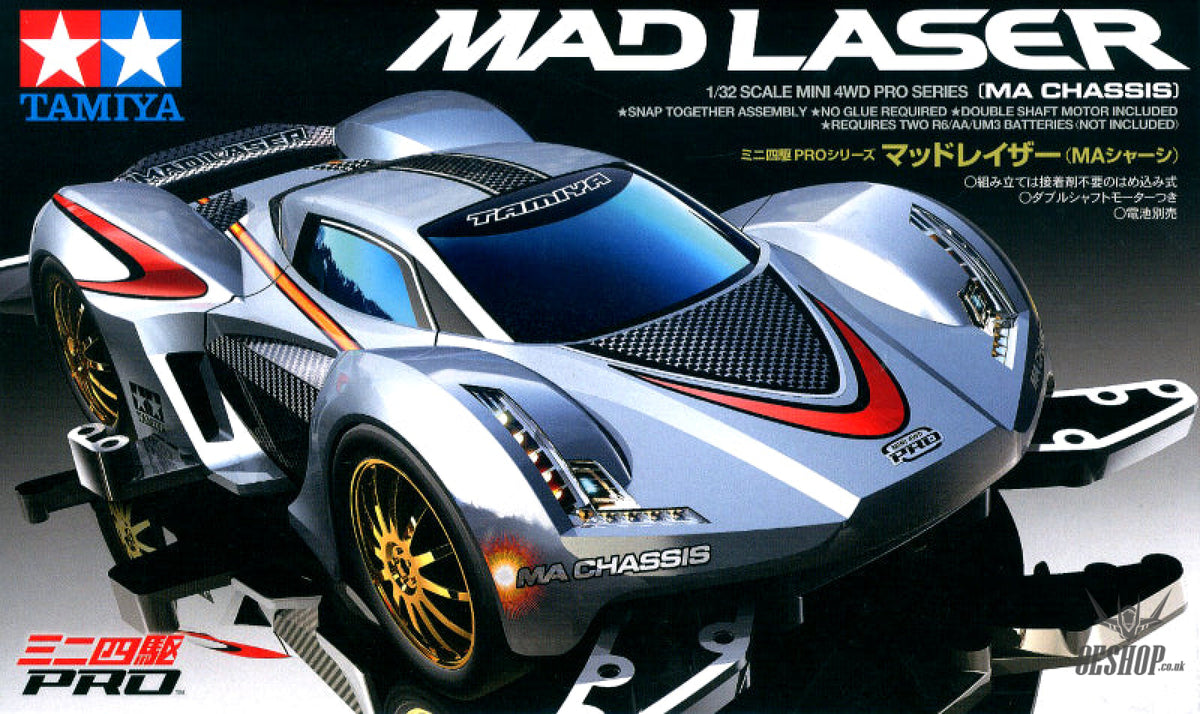 MINI 4WD MAD LASER (MA CHASSIS) Tamiya 19.98 OEShop