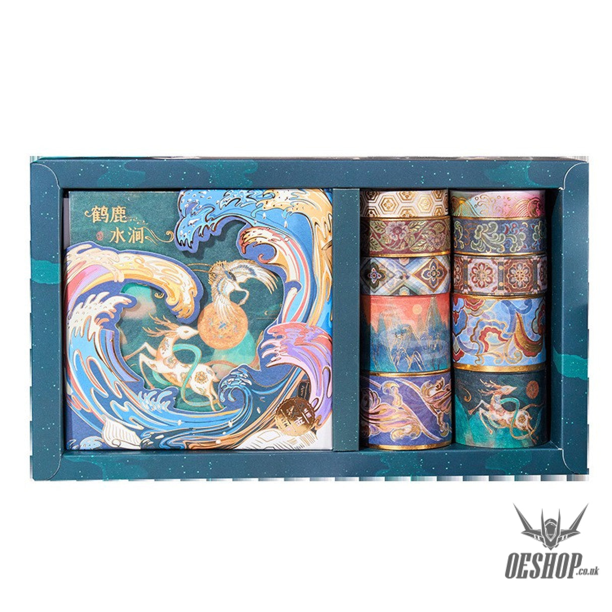 Miss Time Surprise Gift Box (Washi Tape and Sticker) Dunhuang Crane Deer Water Stream OEShop 8.99 OEShop