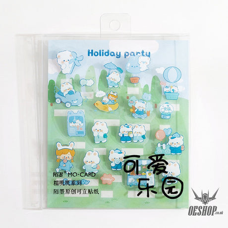 MO.CARD Mochi Series Stickers (20 pieces) Cutie Park (20 pieces) Sticker