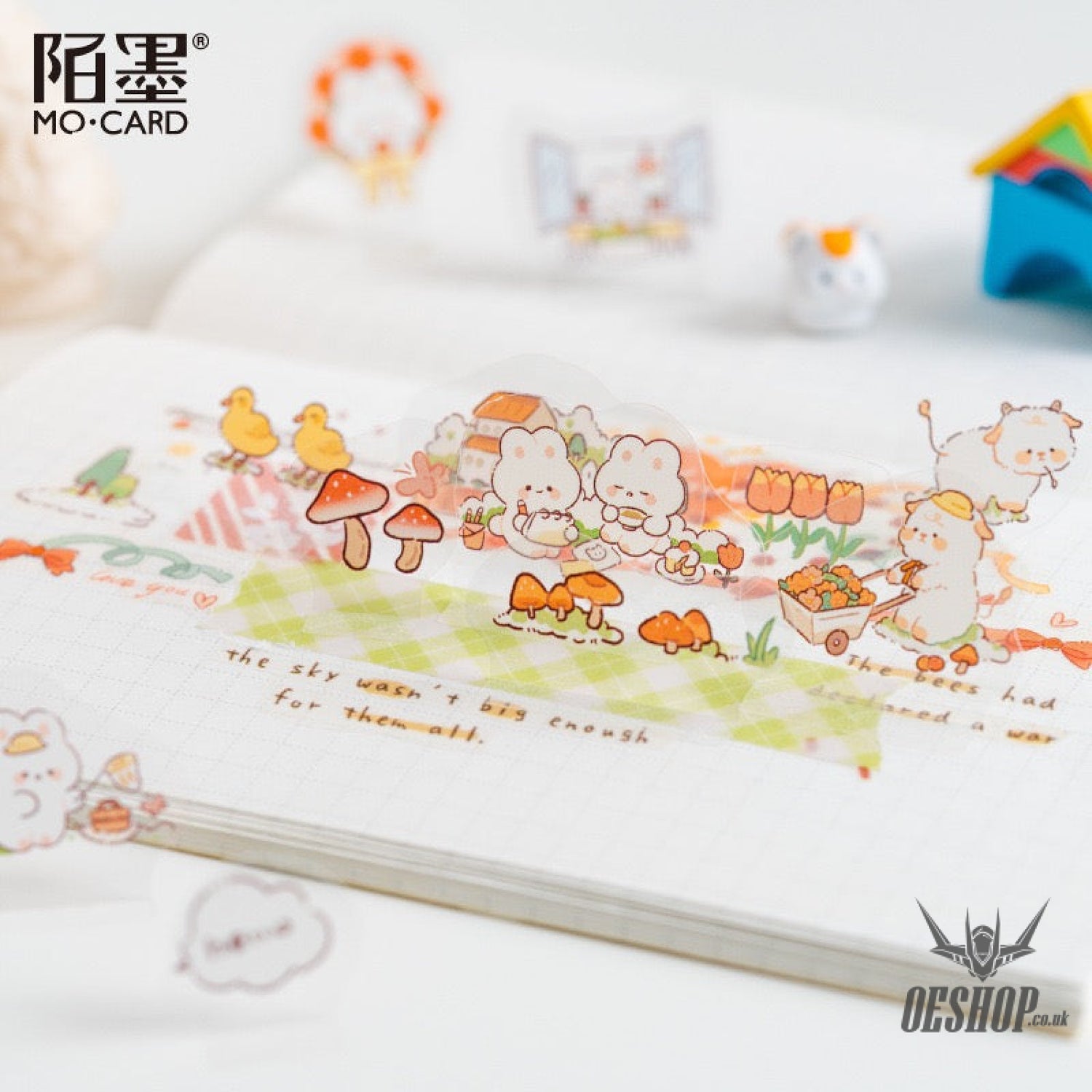 MO.CARD Mochi Series Stickers (20 pieces) Sticker