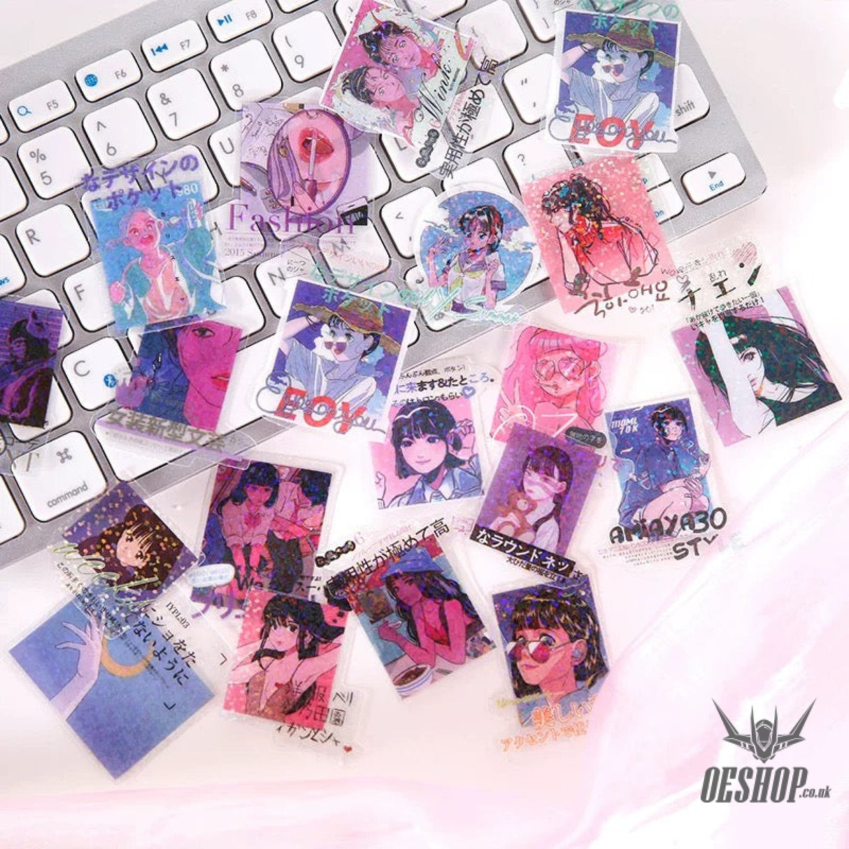 Moore Harajuku Girl Stickers (40 pieces) Sticker