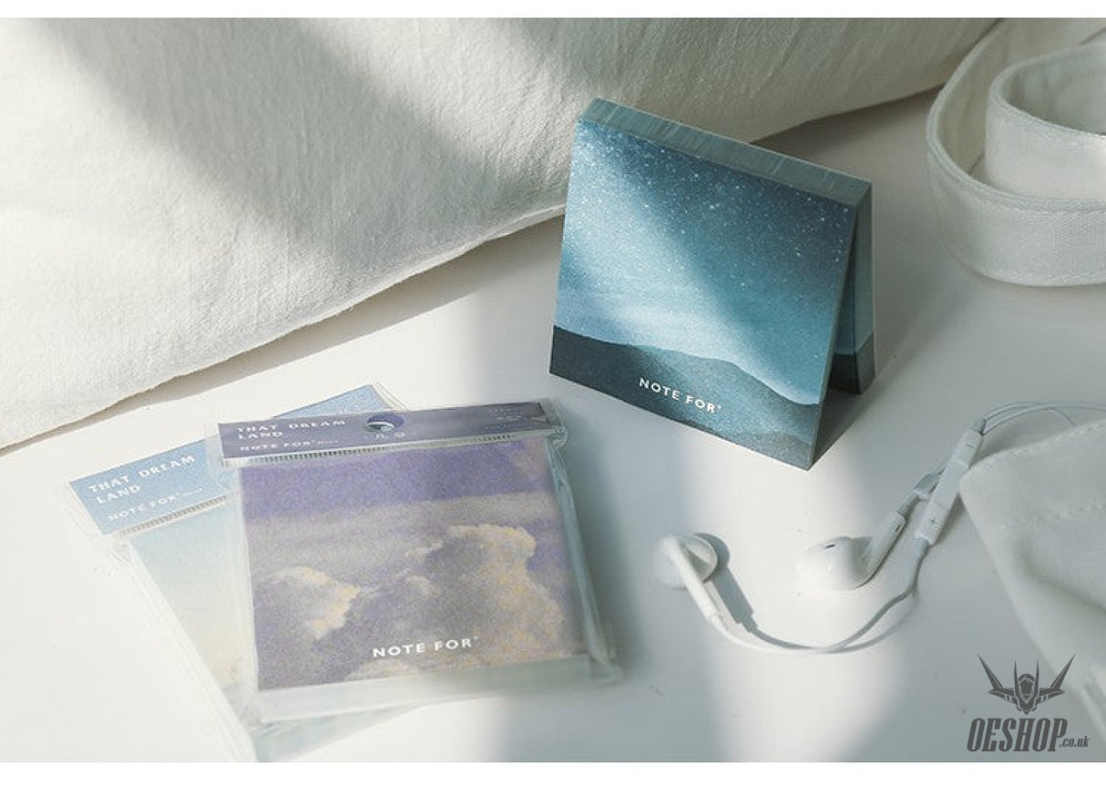 Note For Memo Notes That Dream Land Series Set of 8 OEShop 14.98 OEShop