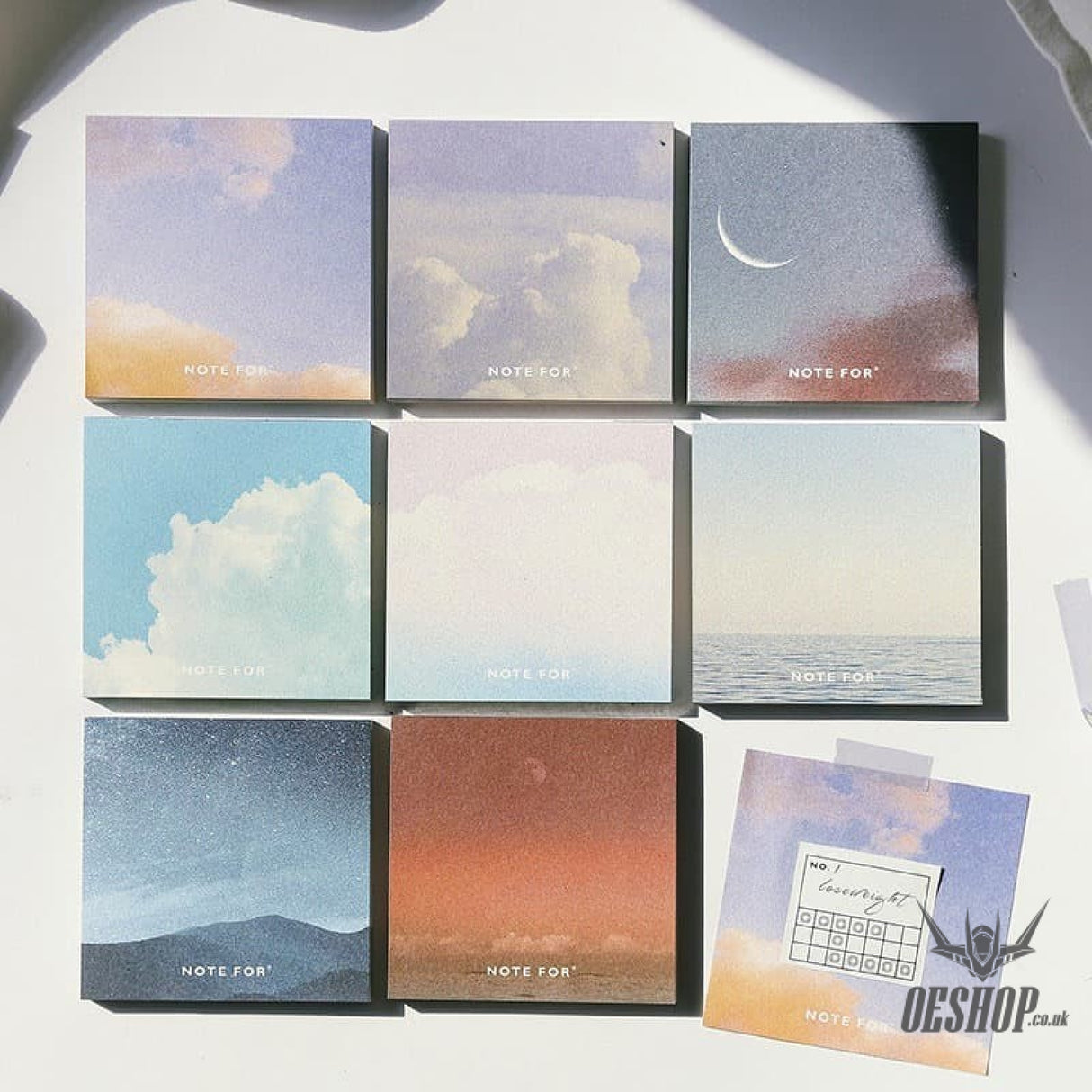 Note For Memo Notes That Dream Land Series Set of 8 OEShop 14.98 OEShop