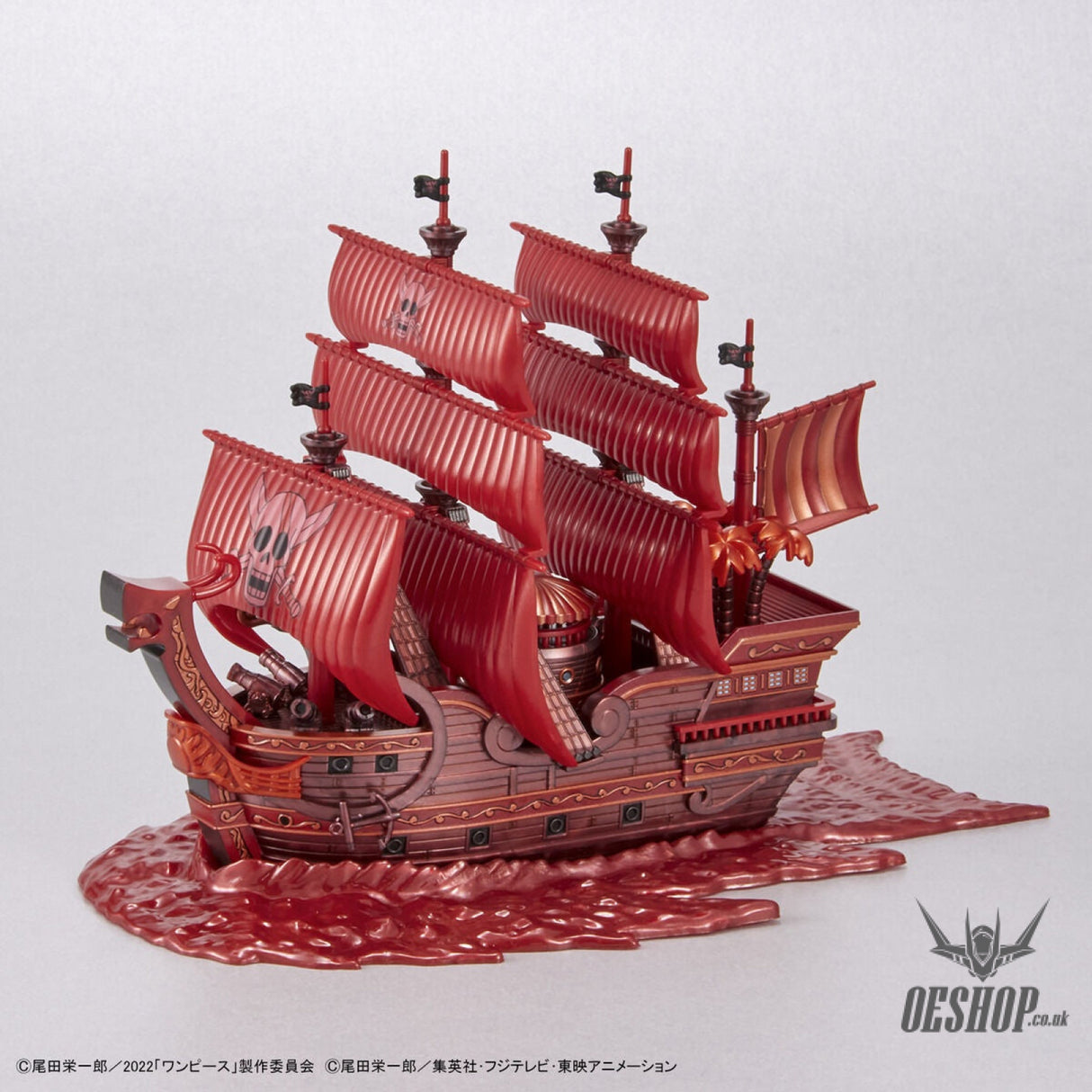 One Piece Grand Ship Collection Red Force FILM RED Commemorative Color Ver. Scale Model Kits