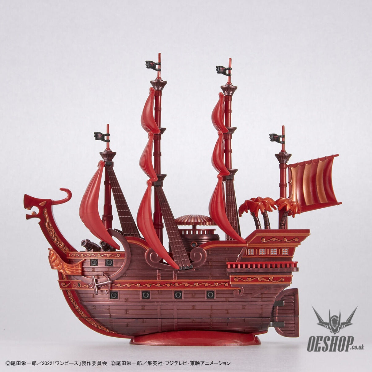One Piece Grand Ship Collection Red Force FILM RED Commemorative Color Ver. Scale Model Kits