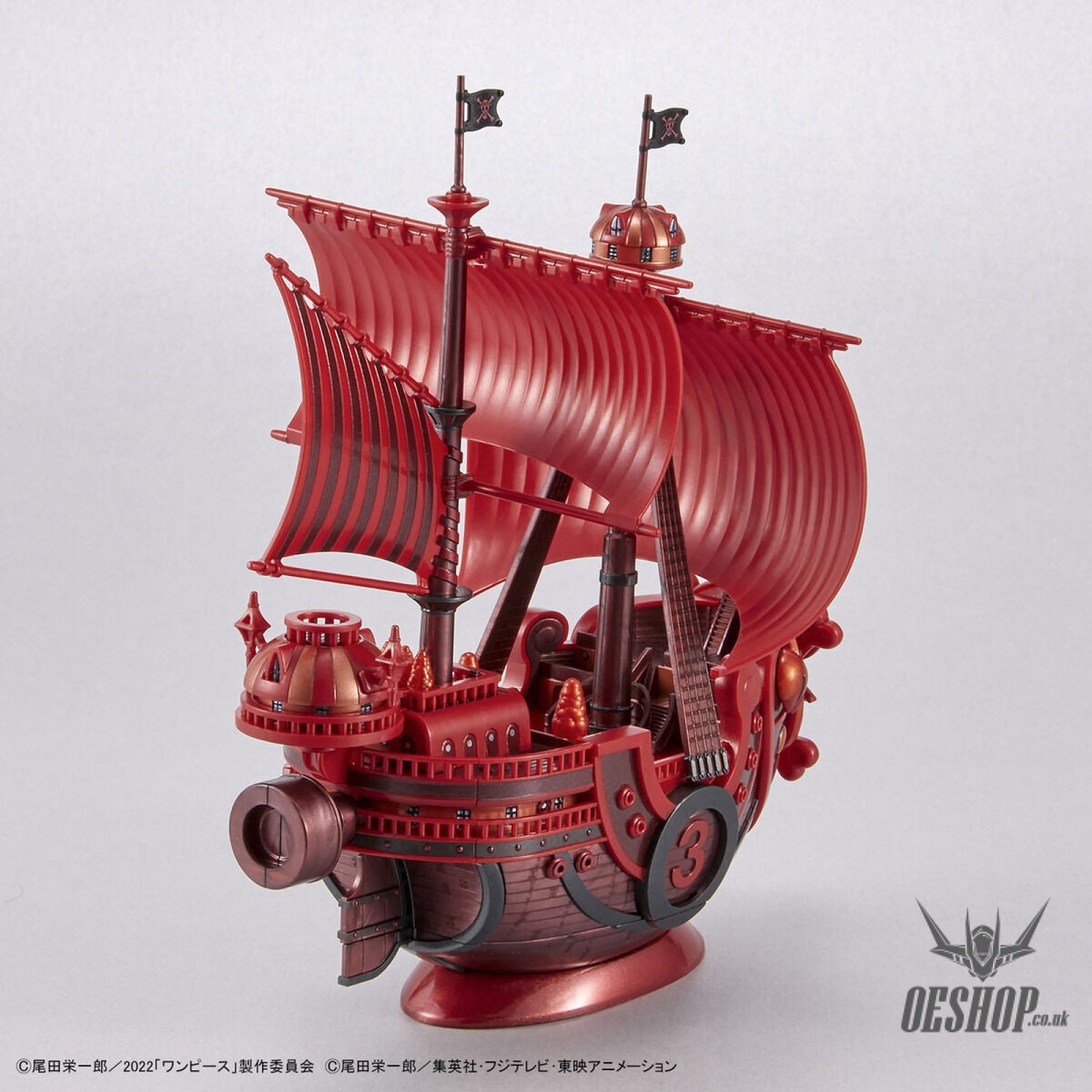 One Piece Grand Ship Collection Thousand Sunny FILM RED Commemorative Color Ver. Scale Model Kits