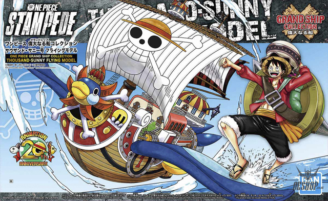 One Piece Grand Ship Collection Thousand Sunny Flying Model Scale Model Kits