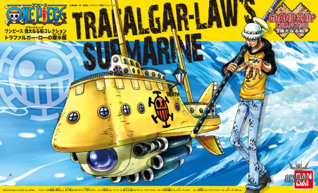 One Piece Grand Ship Collection Trafalgar Law’s Submarine Scale Model Kits