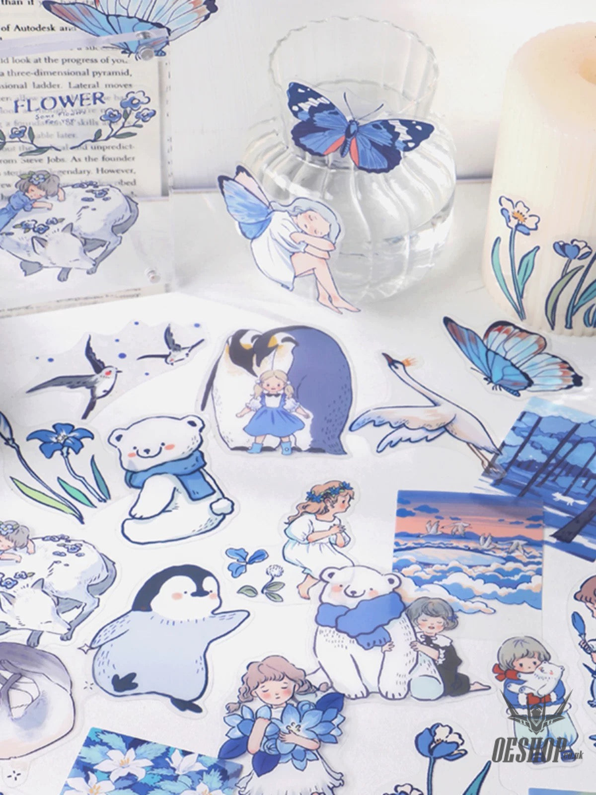 Papermore Blue Sticker For You Stickers (20 pieces) Sticker