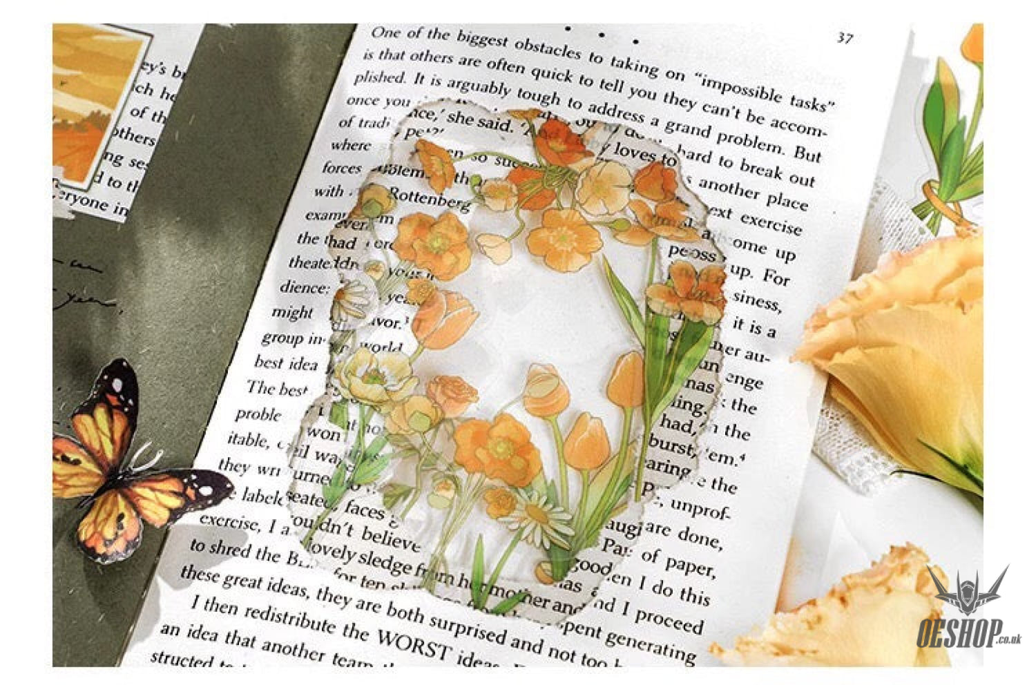 Papermore Botanical Silhouette Stickers (40 pieces) Sticker