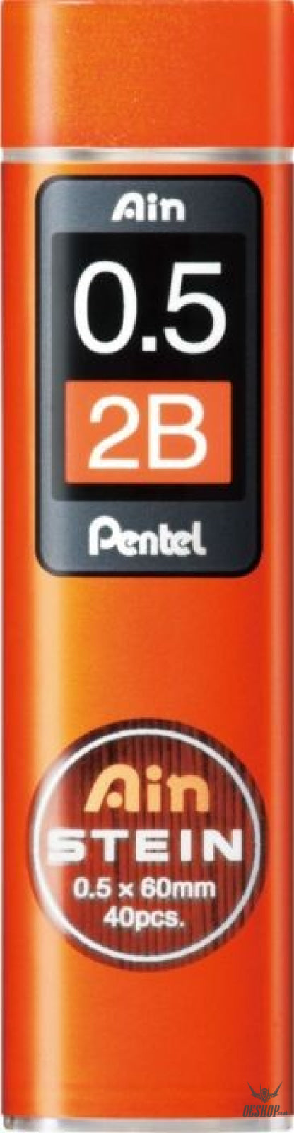 Pentel Ain Stein 0.5mm 2B Refill Lead Pentel 2.89 OEShop