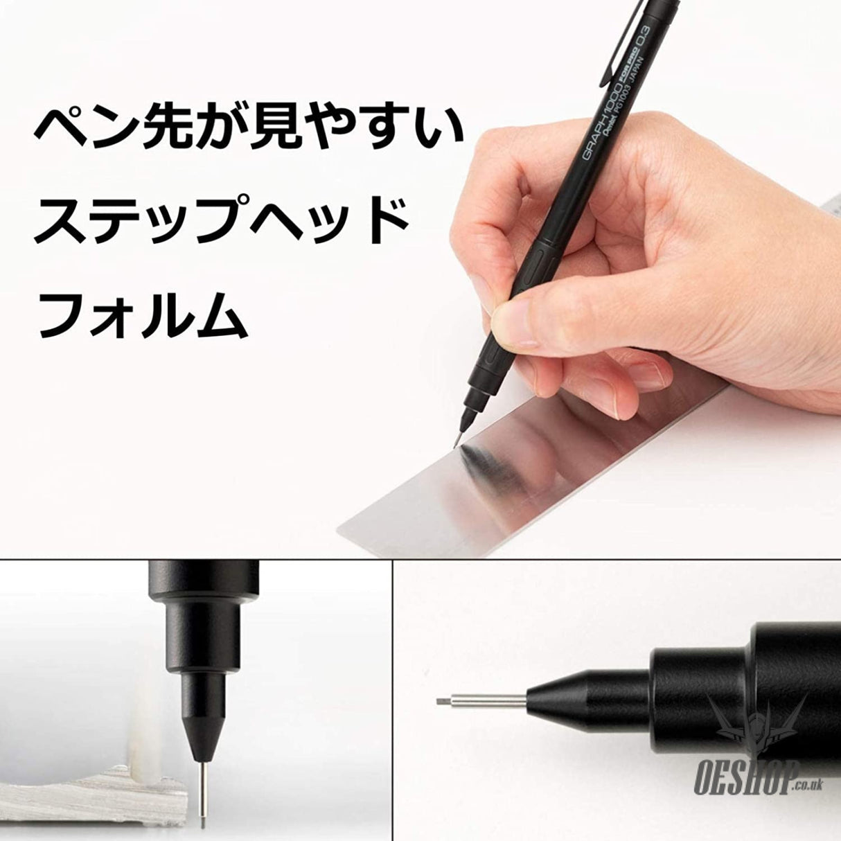Pentel Graph 1000 for Pro 0.3mm HB Mechanical Pencil PG1003 Pentel 10.99 OEShop
