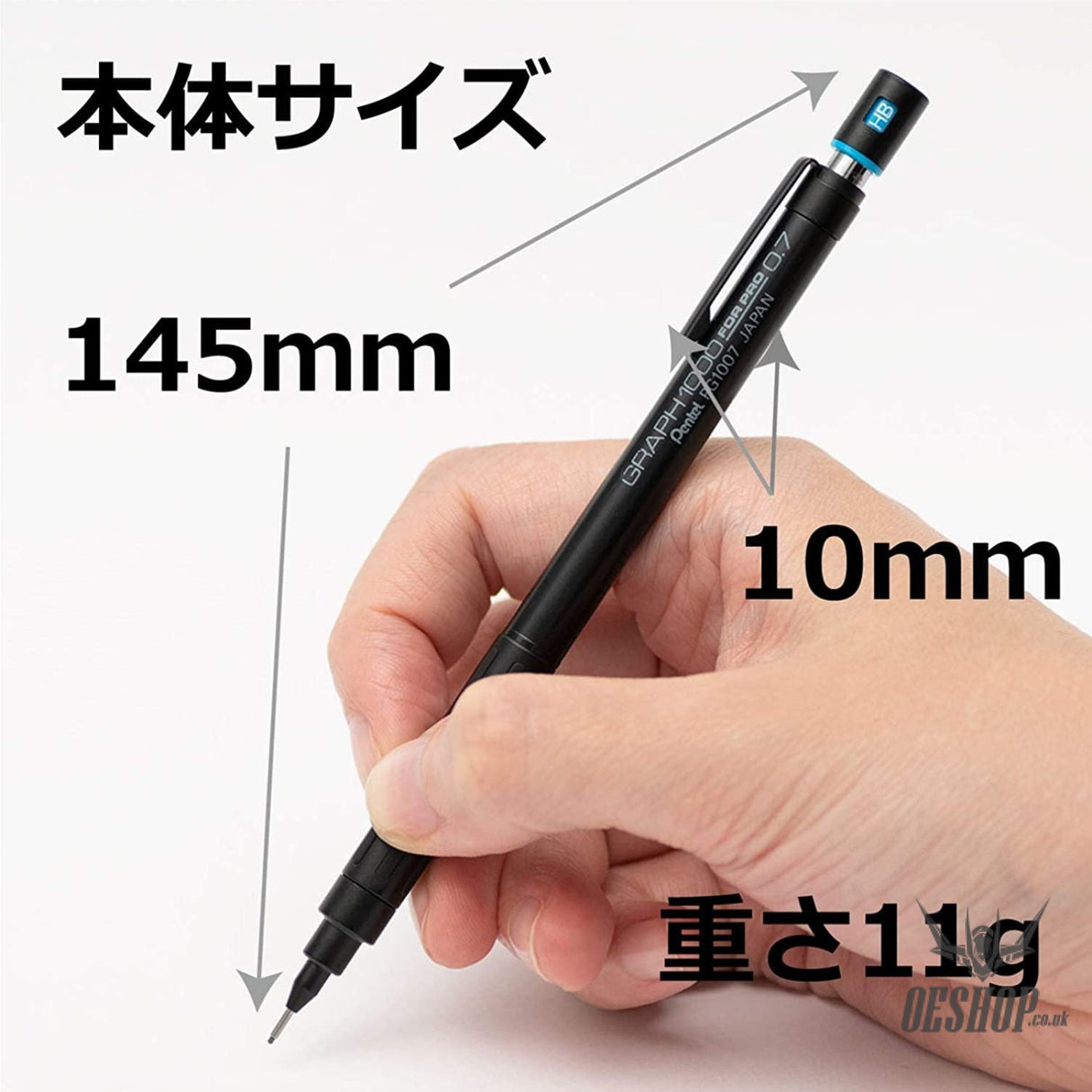 Pentel Graph 1000 for Pro 0.7mm HB Mechanical Pencil PG1007 Pentel 10.99 OEShop