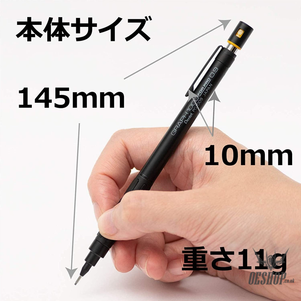 Pentel Graph 1000 for Pro 0.9mm HB Mechanical Pencil PG1009 Pentel 10.99 OEShop