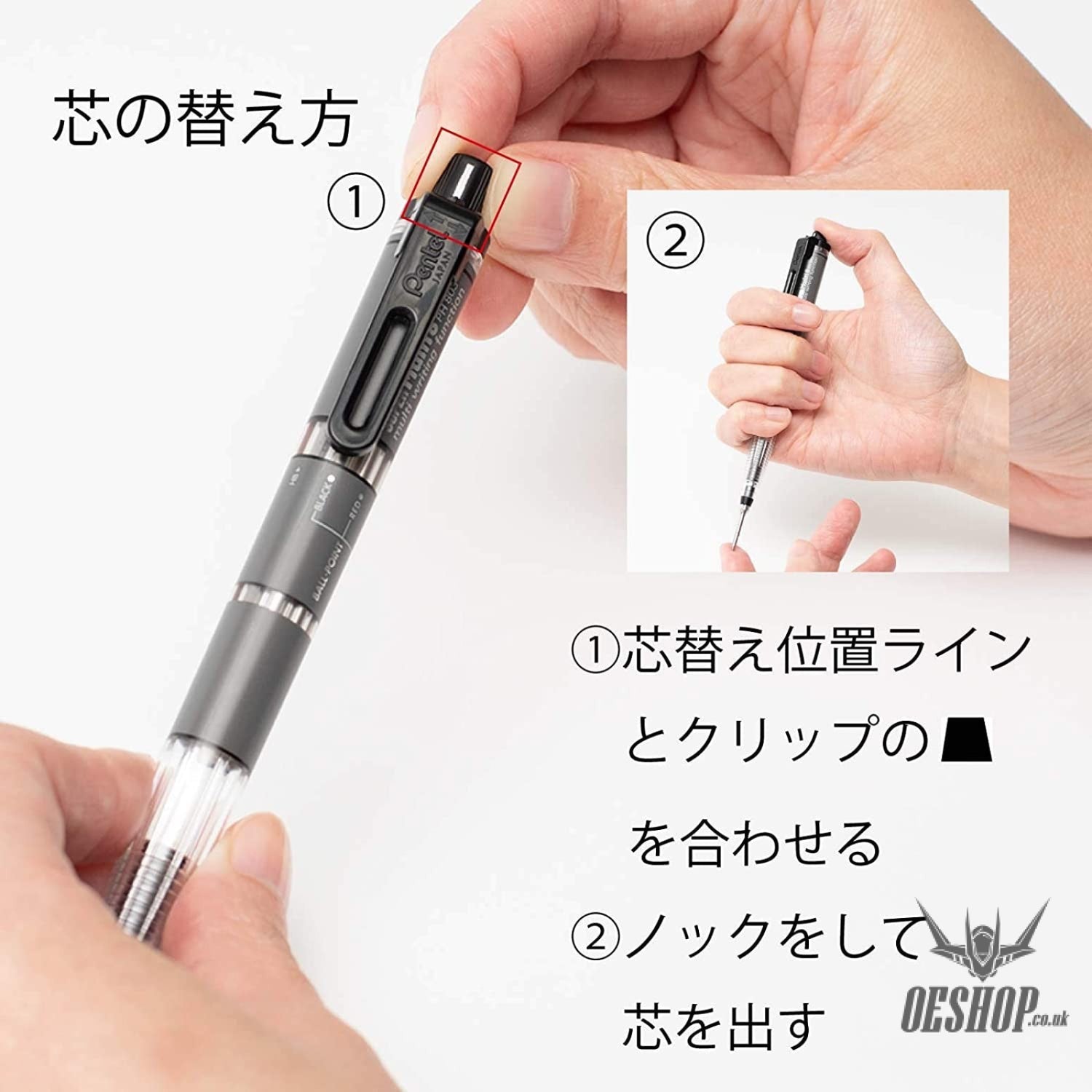 Pentel Multi-function Pen Super Multi-8 leads set of 8 types PH803ST Pentel 49.97 OEShop