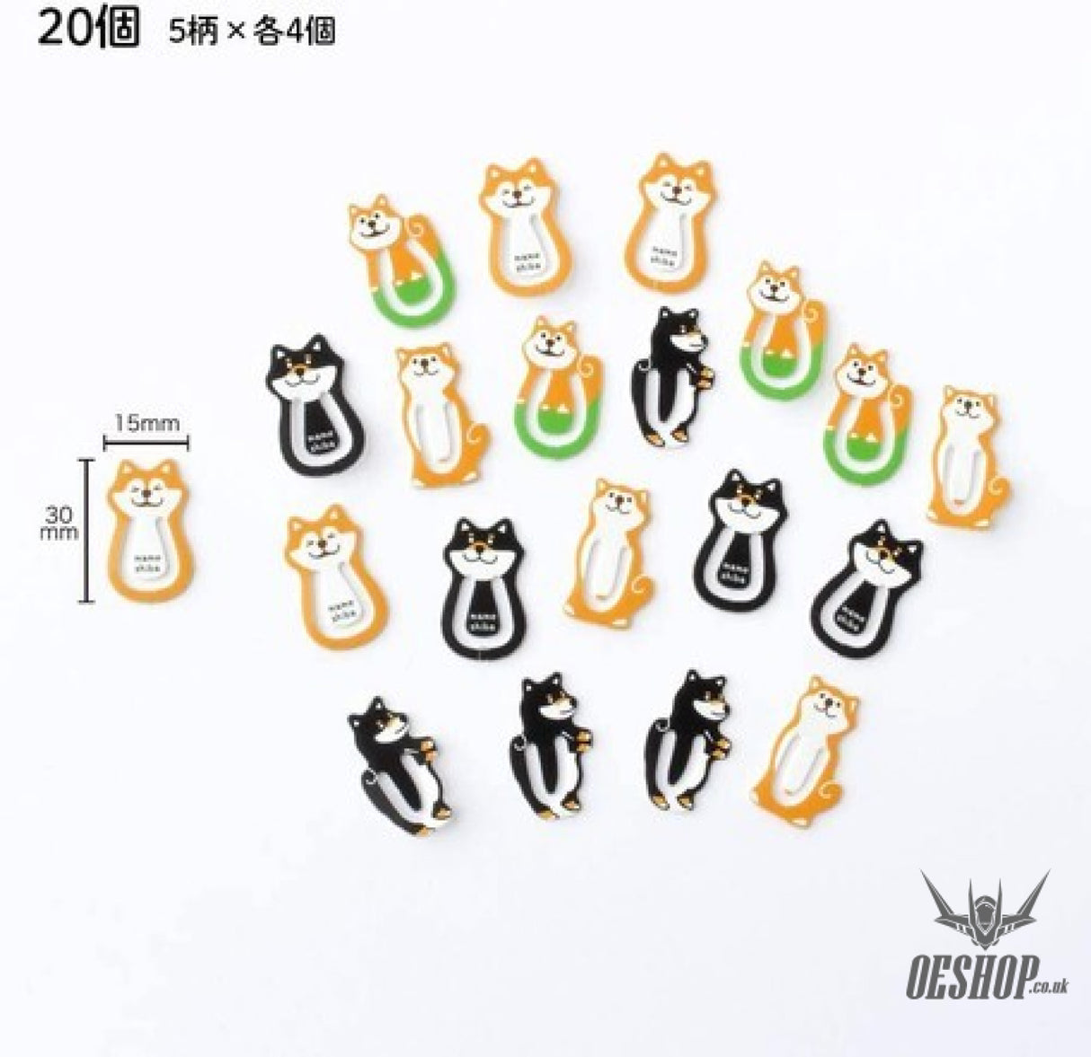 Pine Book Flat Clip ( Mini Mameshiba) 20pieces Pine Book 3.99 OEShop