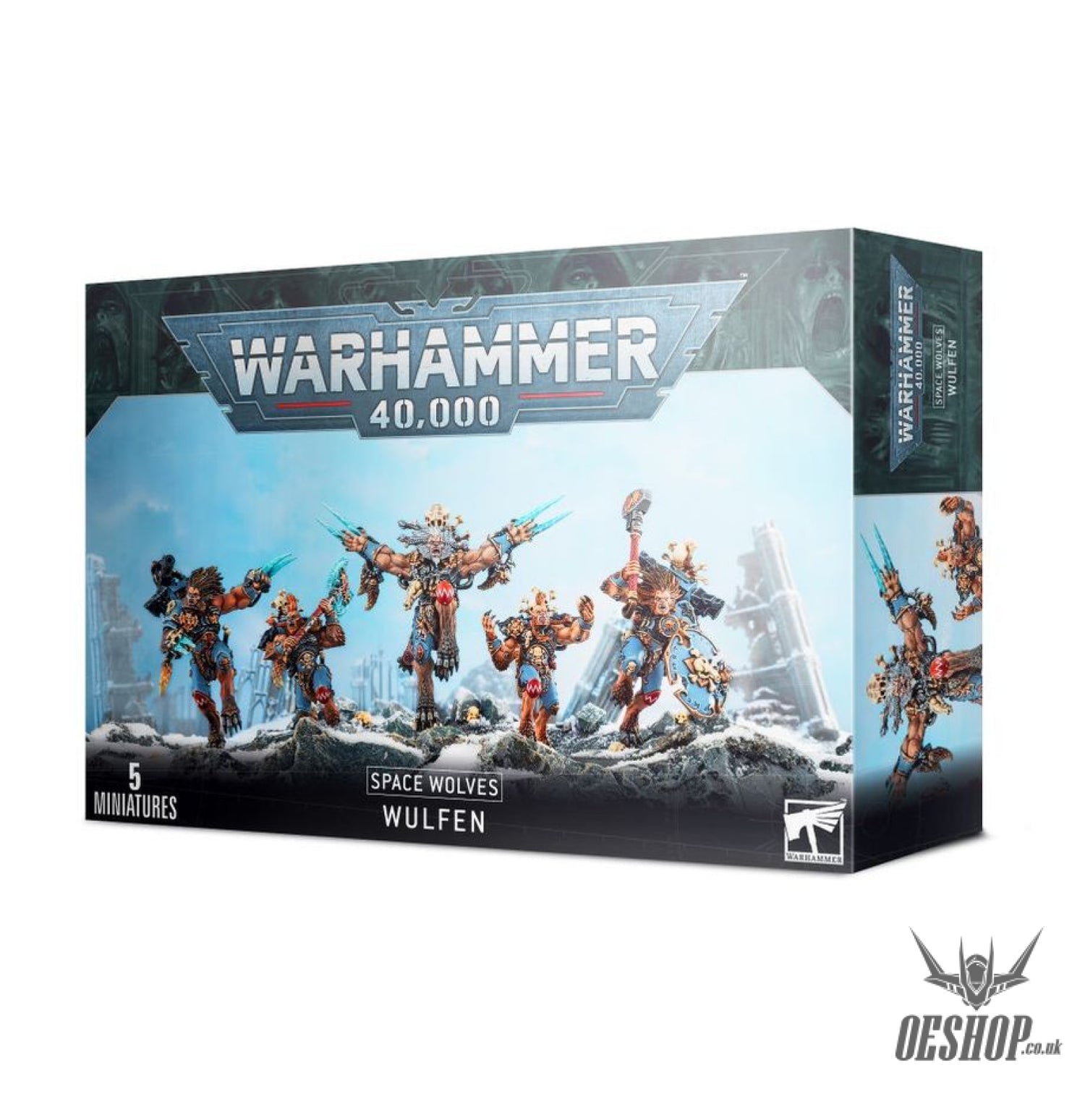 Pre-order Warhammer 40,000 Space Wolves: Wulfen 53-16 Tabletop Wargame