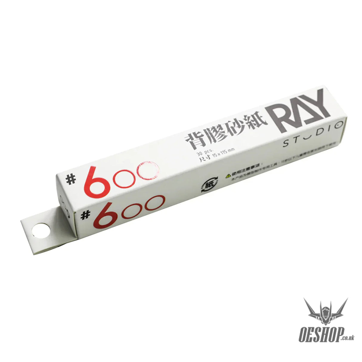 RAY STUDIO Adhesive Sandpaper - RAS-06 #600 Adhesive Sandpaper (30pcs) - Sanding Tools