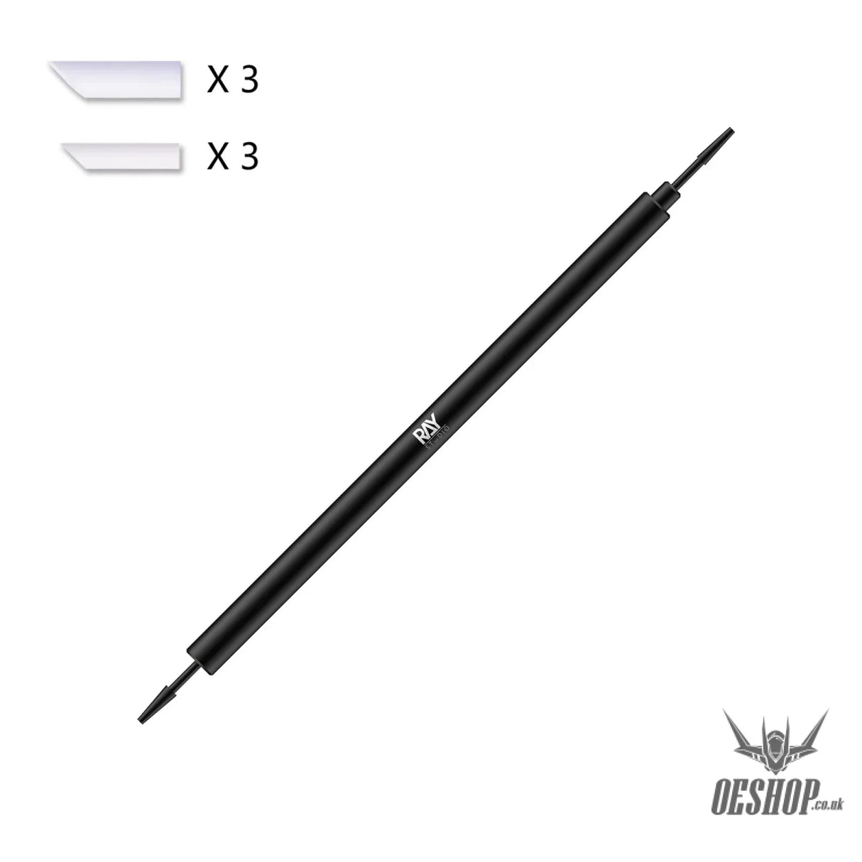 RAY STUDIO Metal Cleaning Stick - RMC-03 Black - Professional Tools