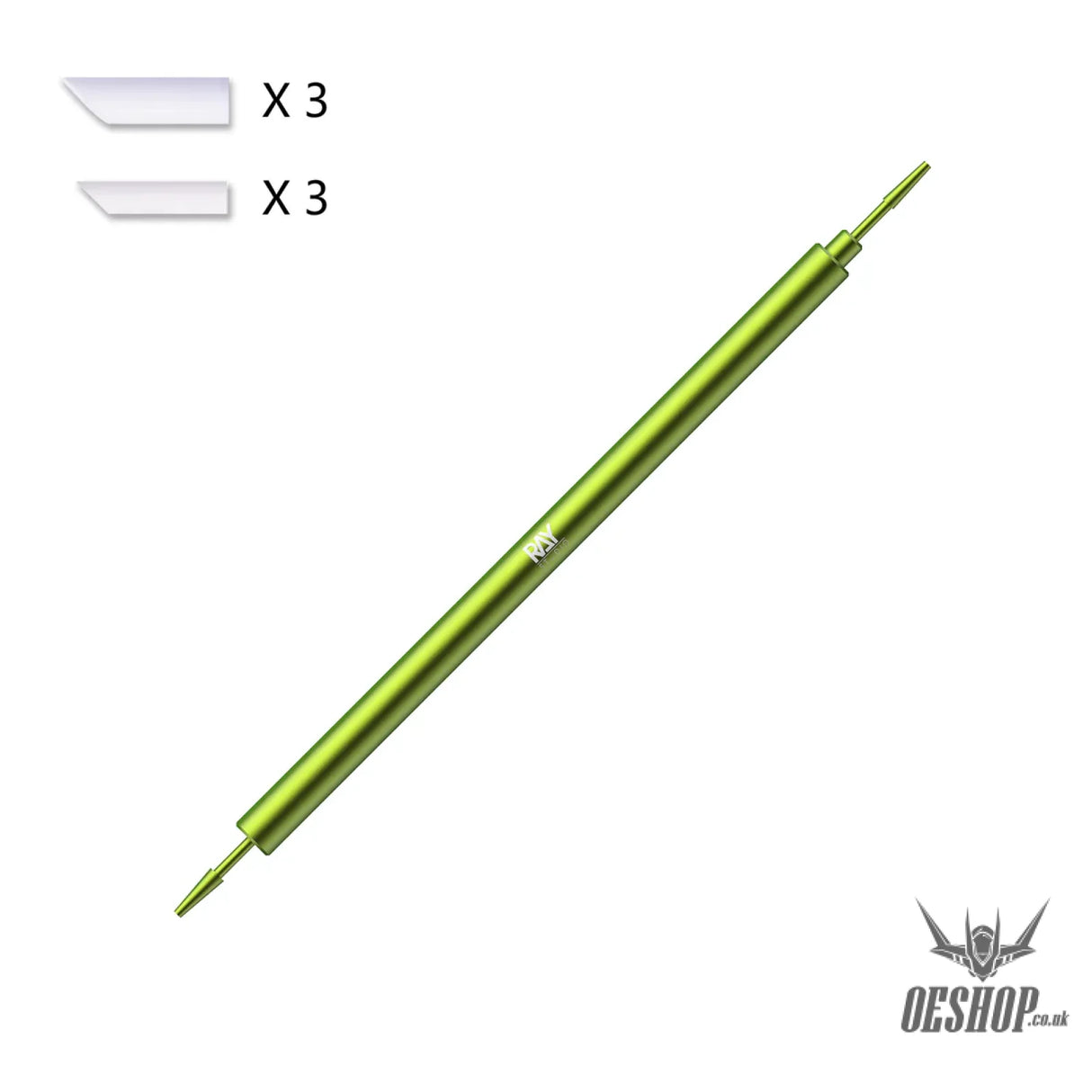 RAY STUDIO Metal Cleaning Stick - RMC-06 Green - Professional Tools