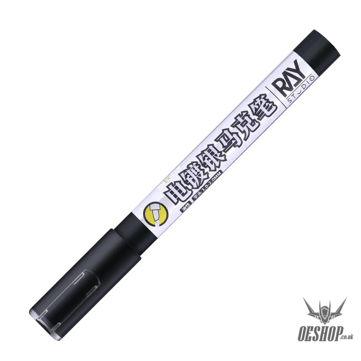 RAY STUDIO Plated Silver Marker - RMEX-01M Flat Tip - Markers