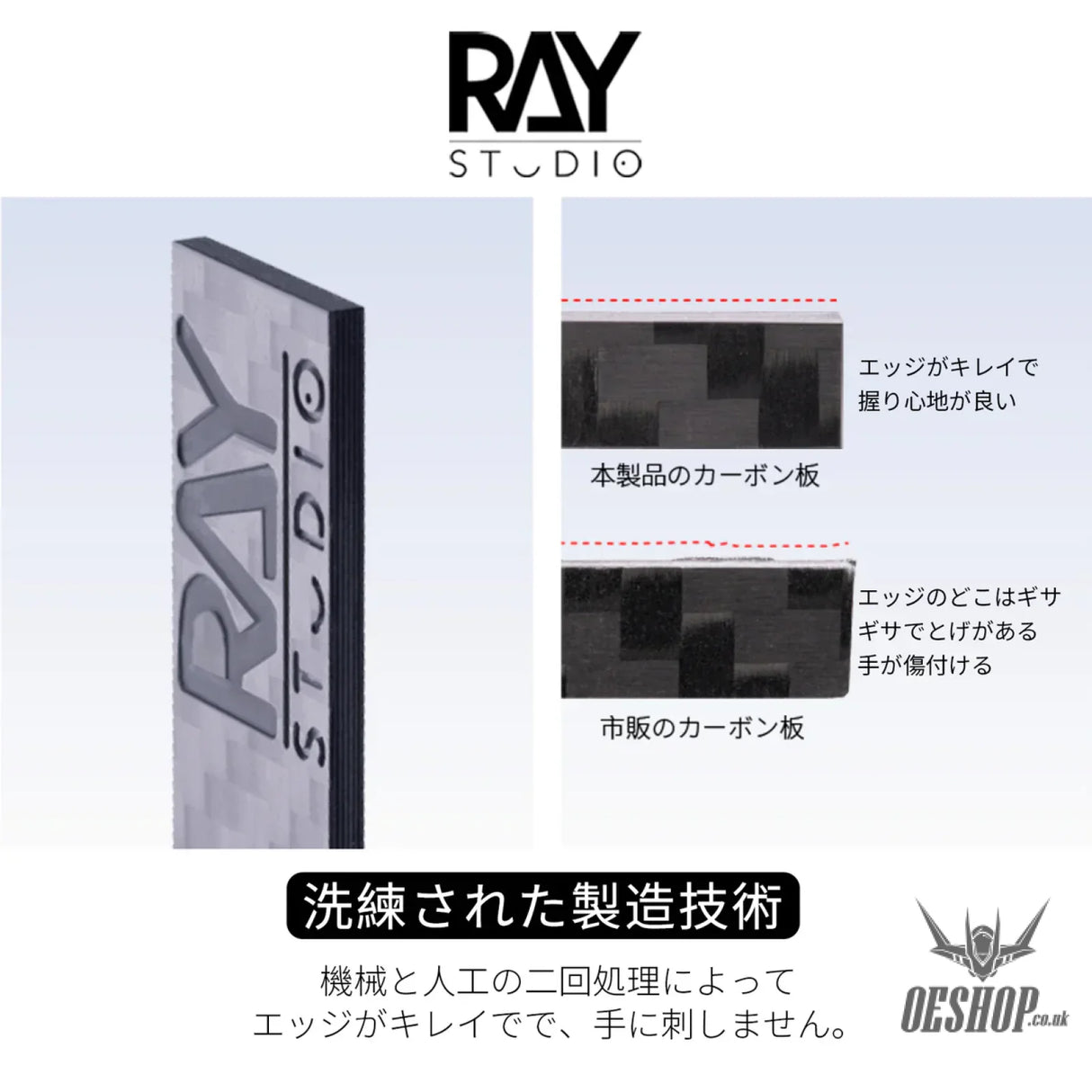RAY STUDIO RCS-01 Carbon Fiber Sanding Board - Sanding Tools