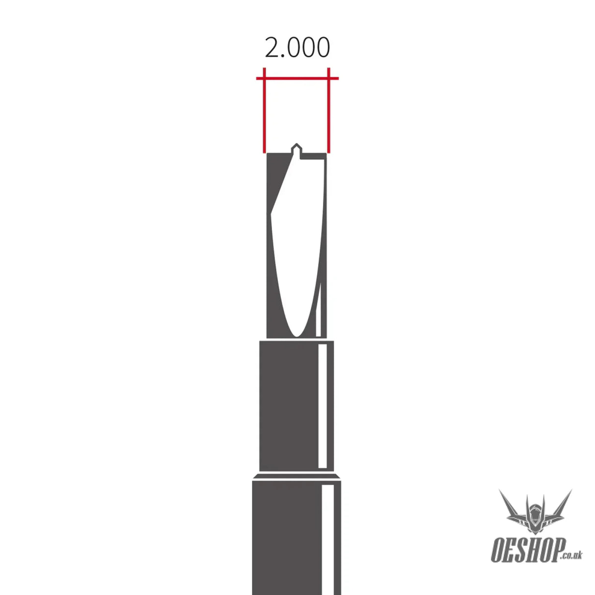 RAY STUDIO RHD-01 Hatch Hand Drill - RFD-2000 Centering Flat-blade Drill Bit 2.0MM - Drill