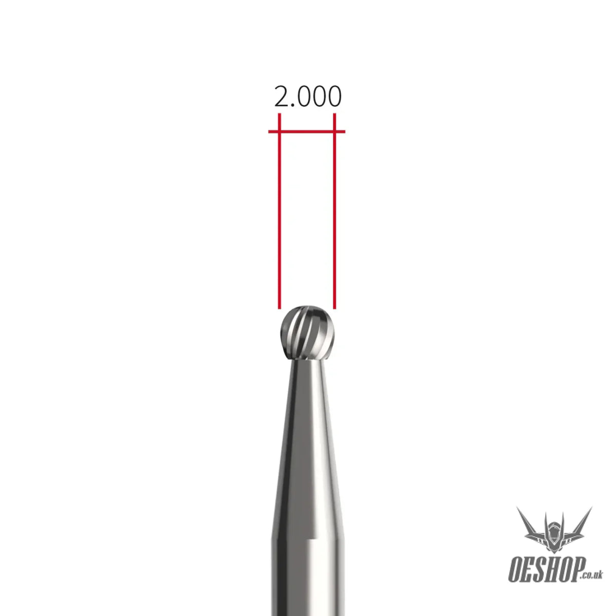 RAY STUDIO RHD-01 Hatch Hand Drill - RRBB-2000 Model Round Ball Burr 2.0MM - Drill