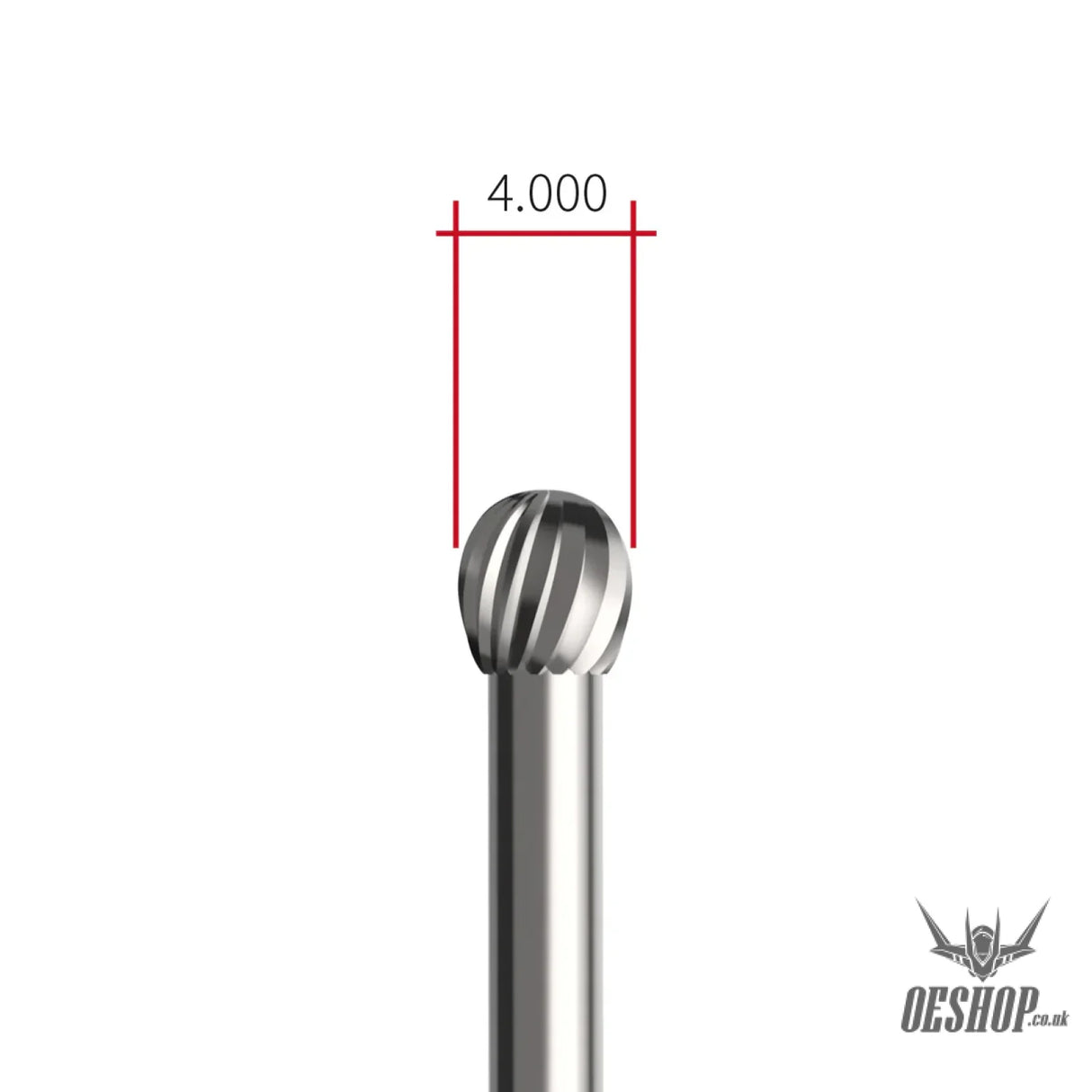 RAY STUDIO RHD-01 Hatch Hand Drill - RRBB-4000 Model Round Ball Burr 4.0MM - Drill